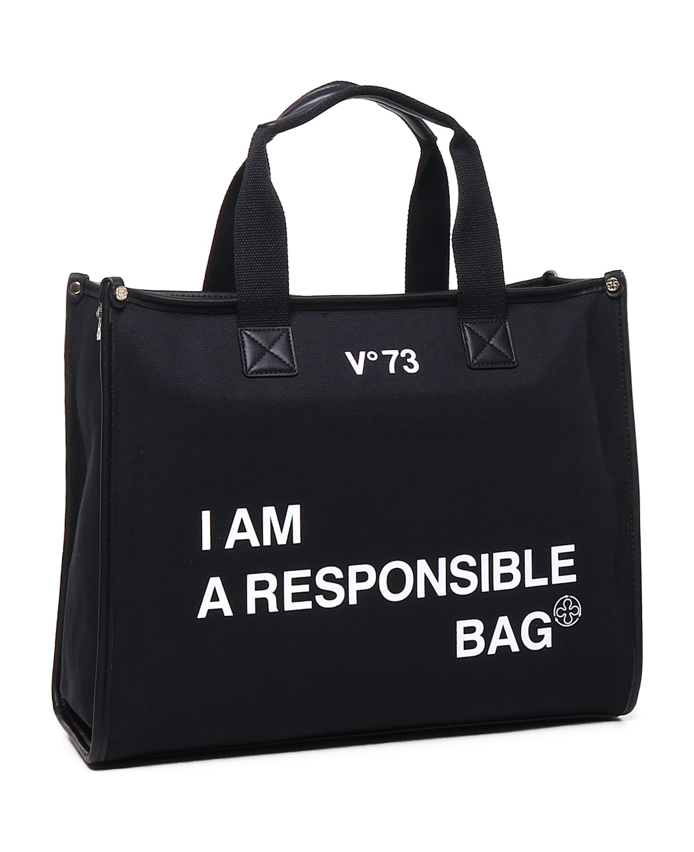 V73 Responsibility Tote Bag - Black