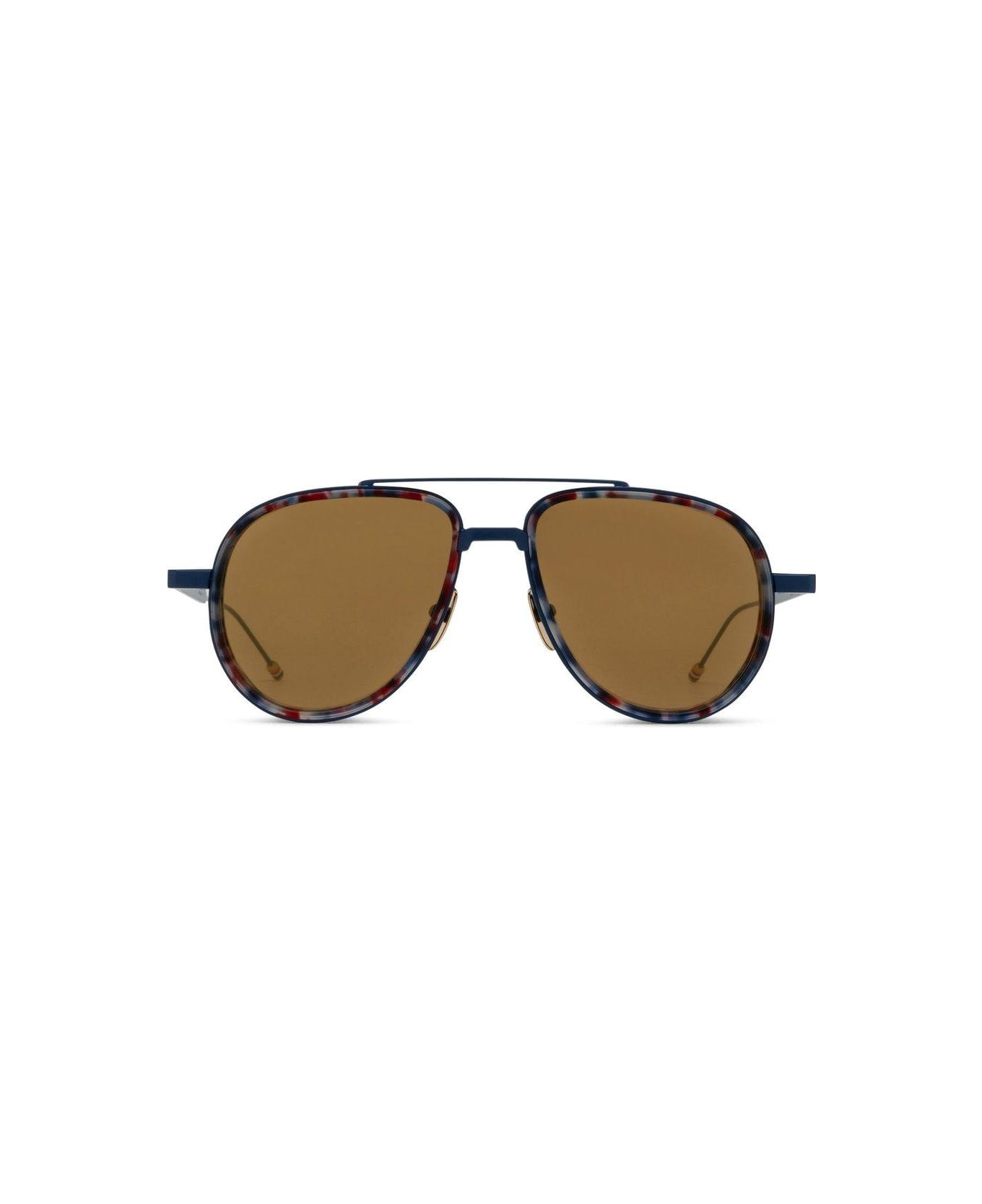 Thom Browne Aviator Frame Sunglasses - 410