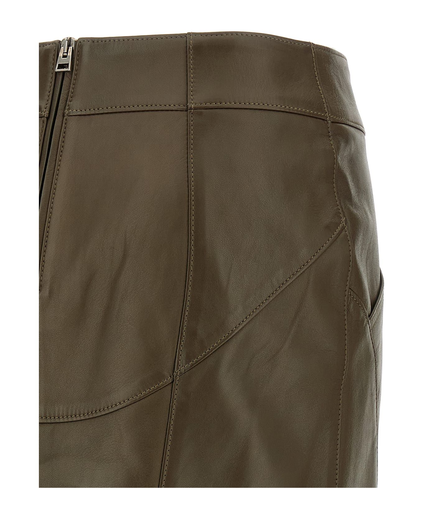 Tom Ford Nappa Skirt - Green
