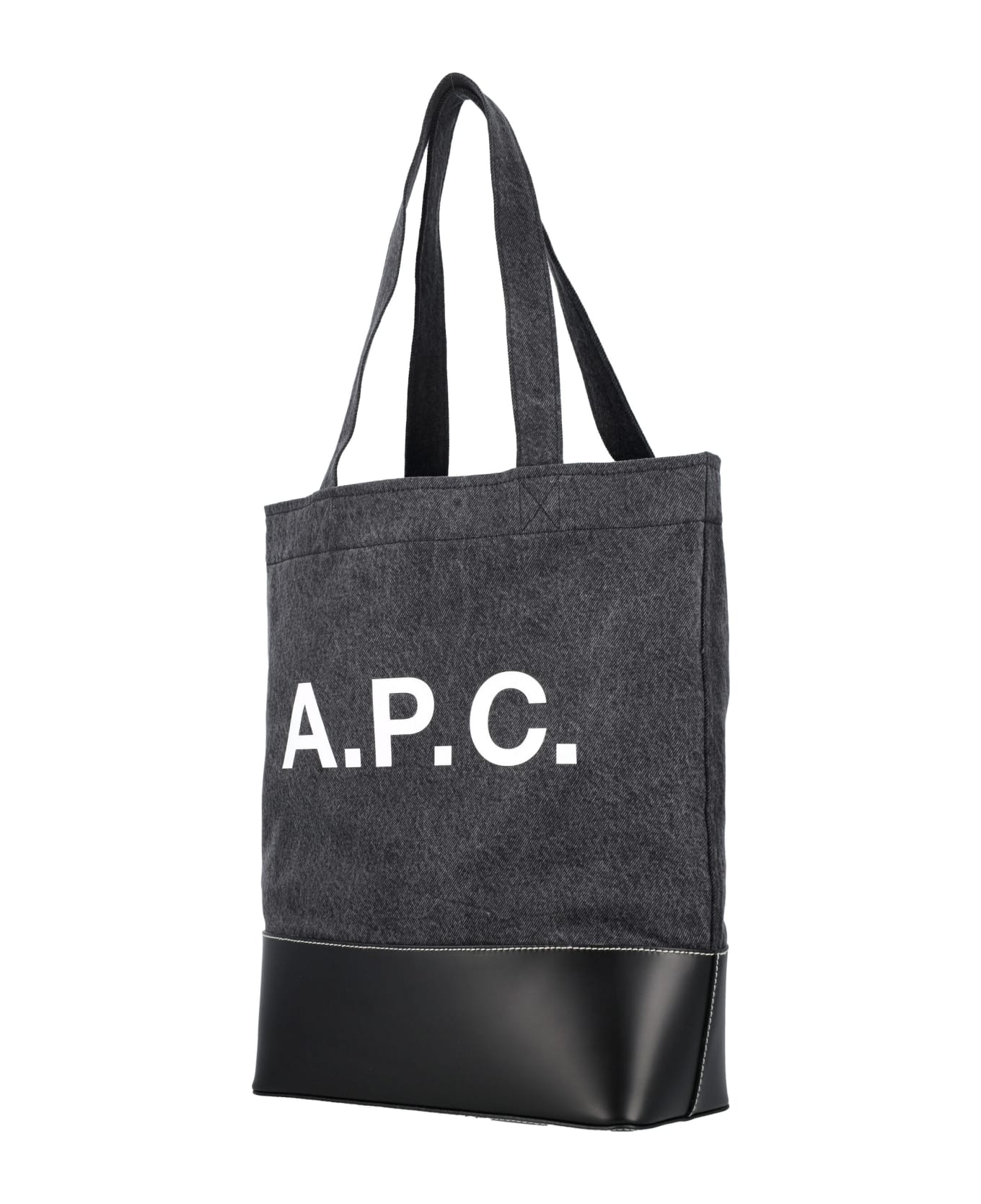 A.P.C. Axel Tote Bag - BLACK BLUE