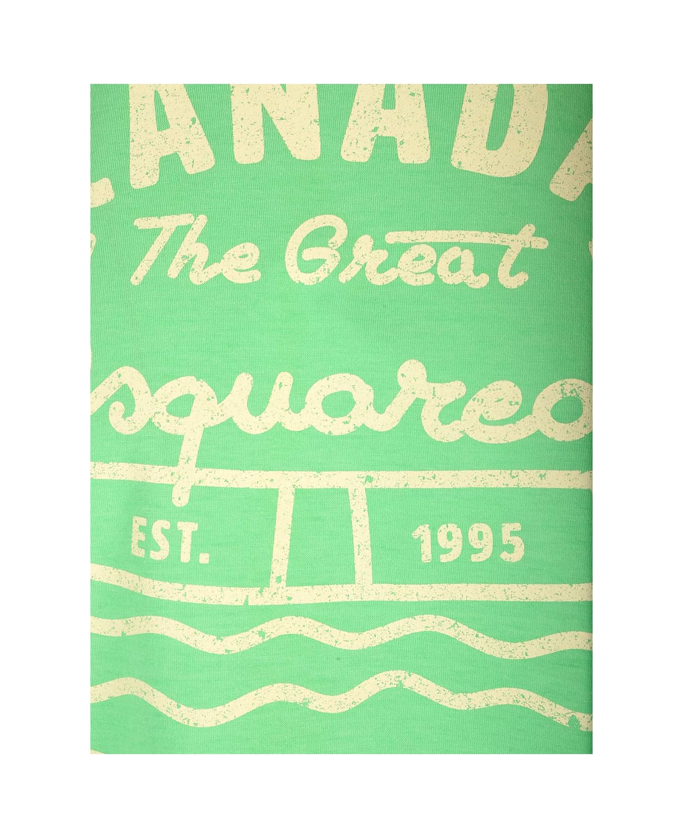 Dsquared2 Logo Print T-shirt - Green