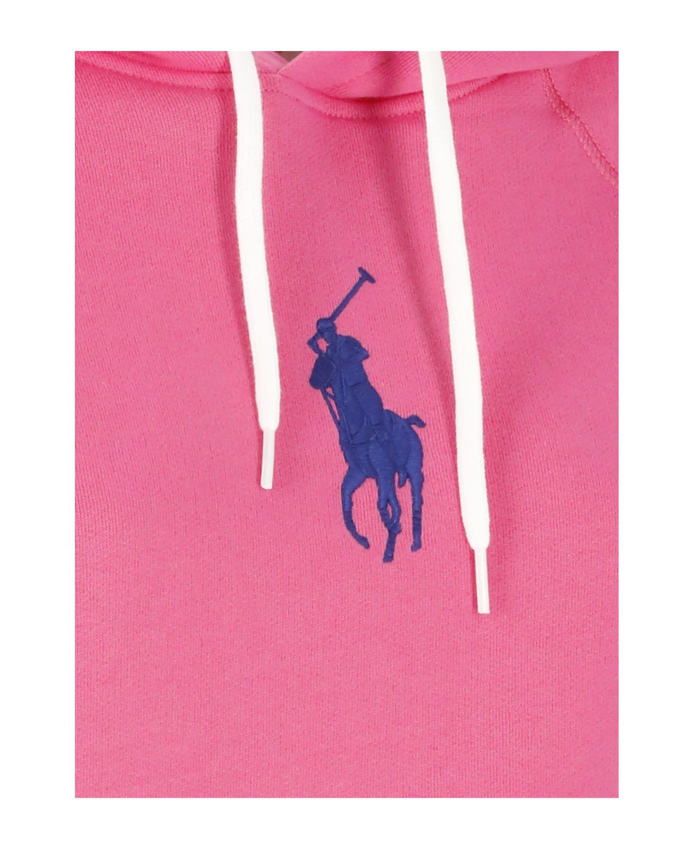 Ralph Lauren Fuchsia Cotton Blend Sweatshirt - Pink