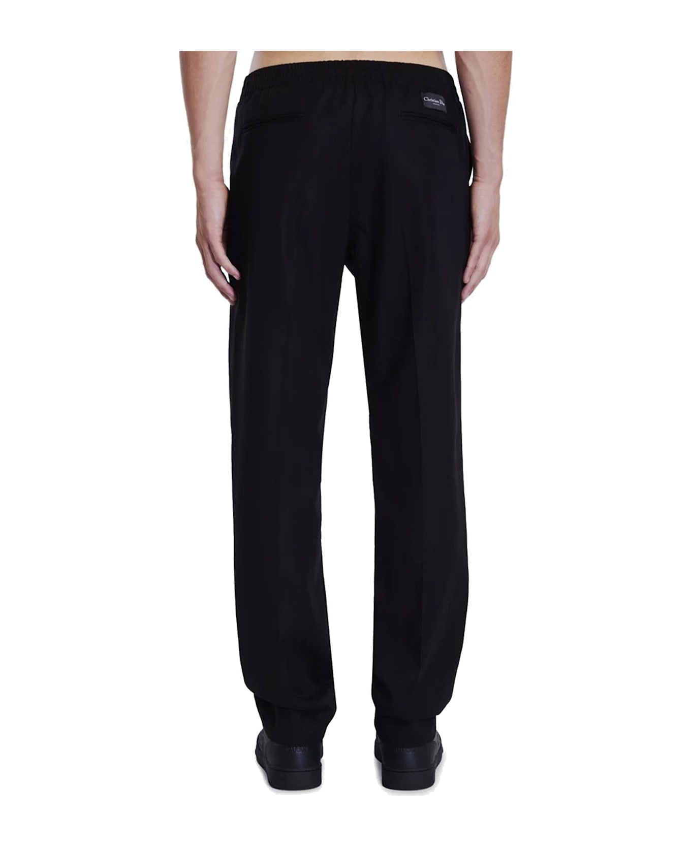 Dior Cotton Track Pants - Black