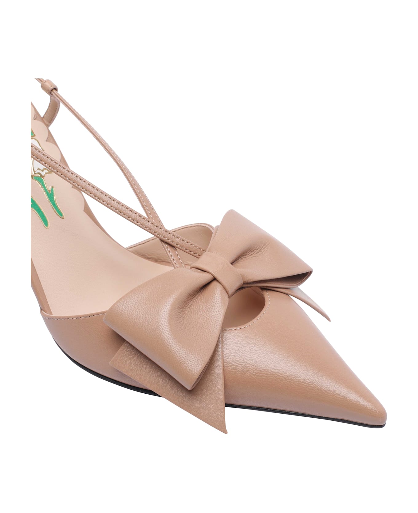 Valentino Garavani Bowbow Slingback - Pink