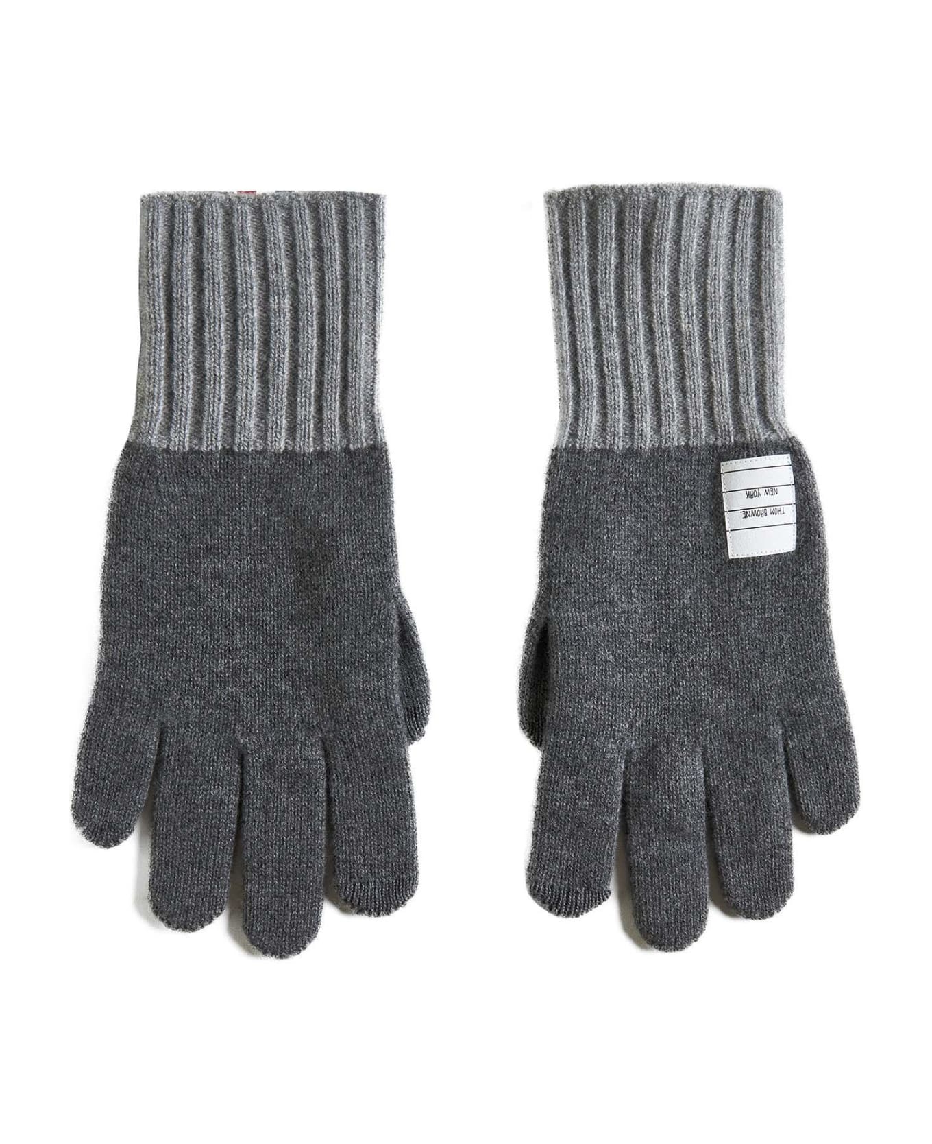 Thom Browne Gloves - Med grey 手袋