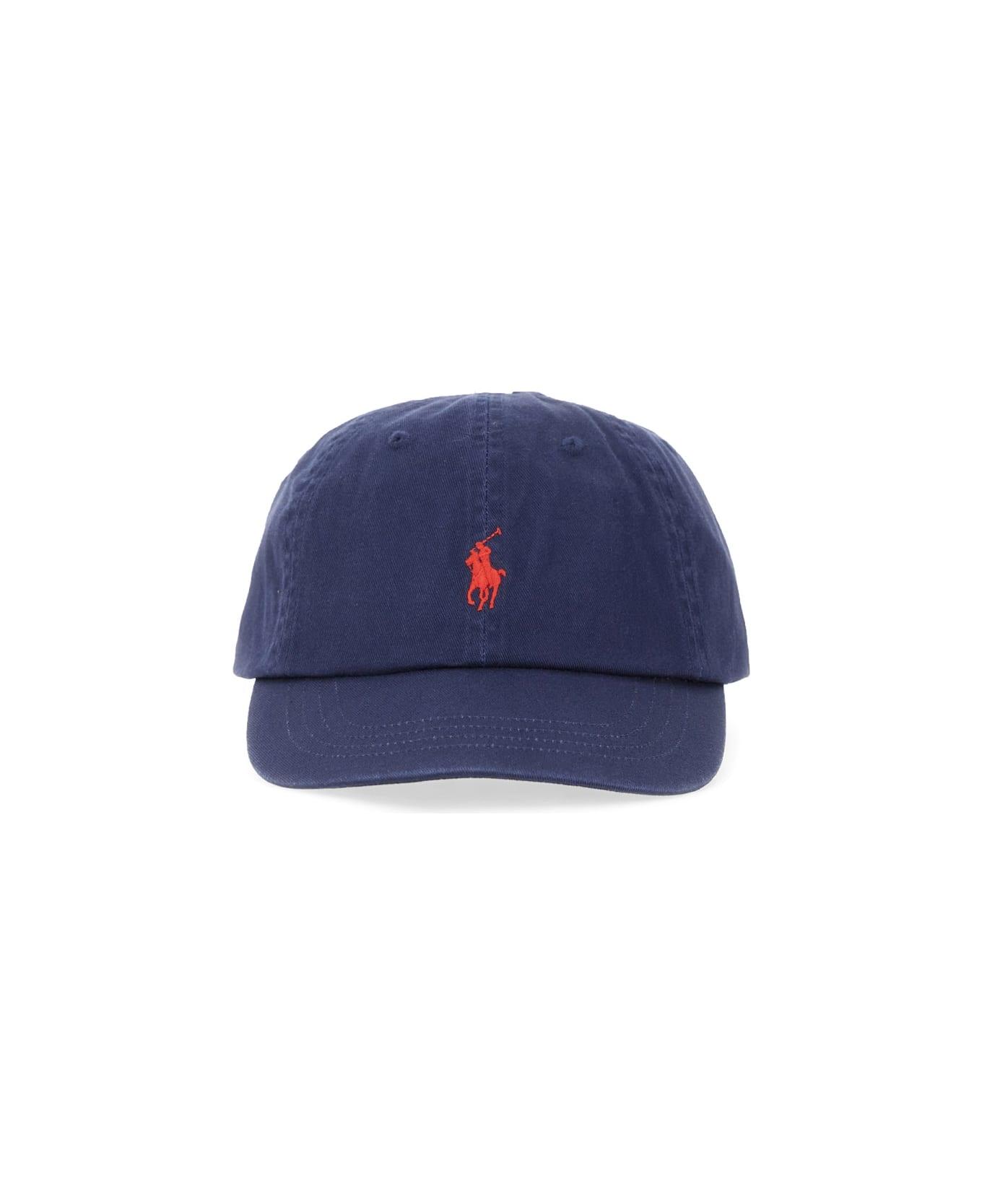 Polo Ralph Lauren Baseball Hat With Logo - BLUE
