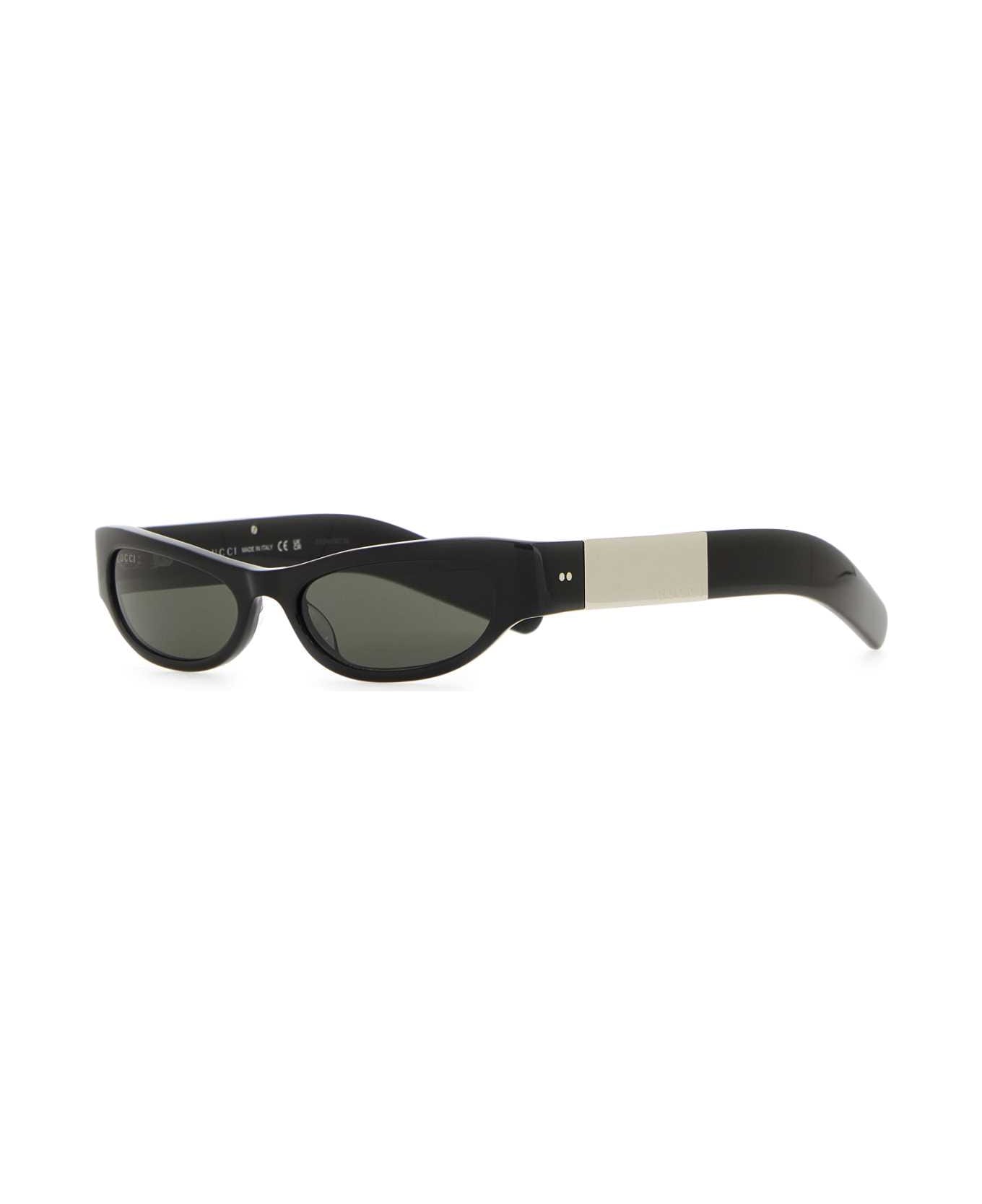 Gucci Black Acetate Sunglasses - 1012