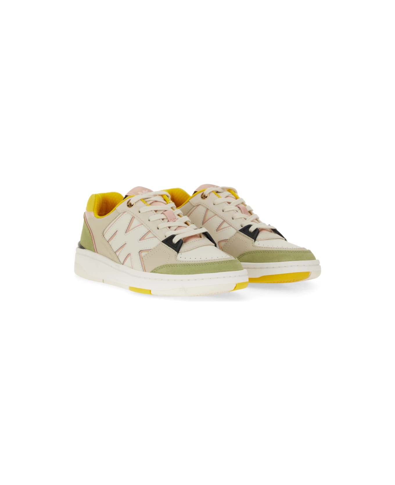 Michael Kors Leather Sneaker - MULTICOLOUR