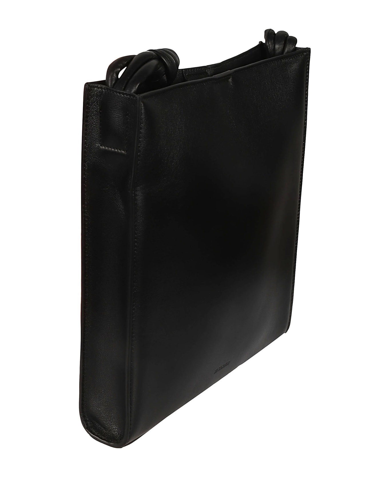 Jil Sander Leather Shoulder Strap - Black/Grey