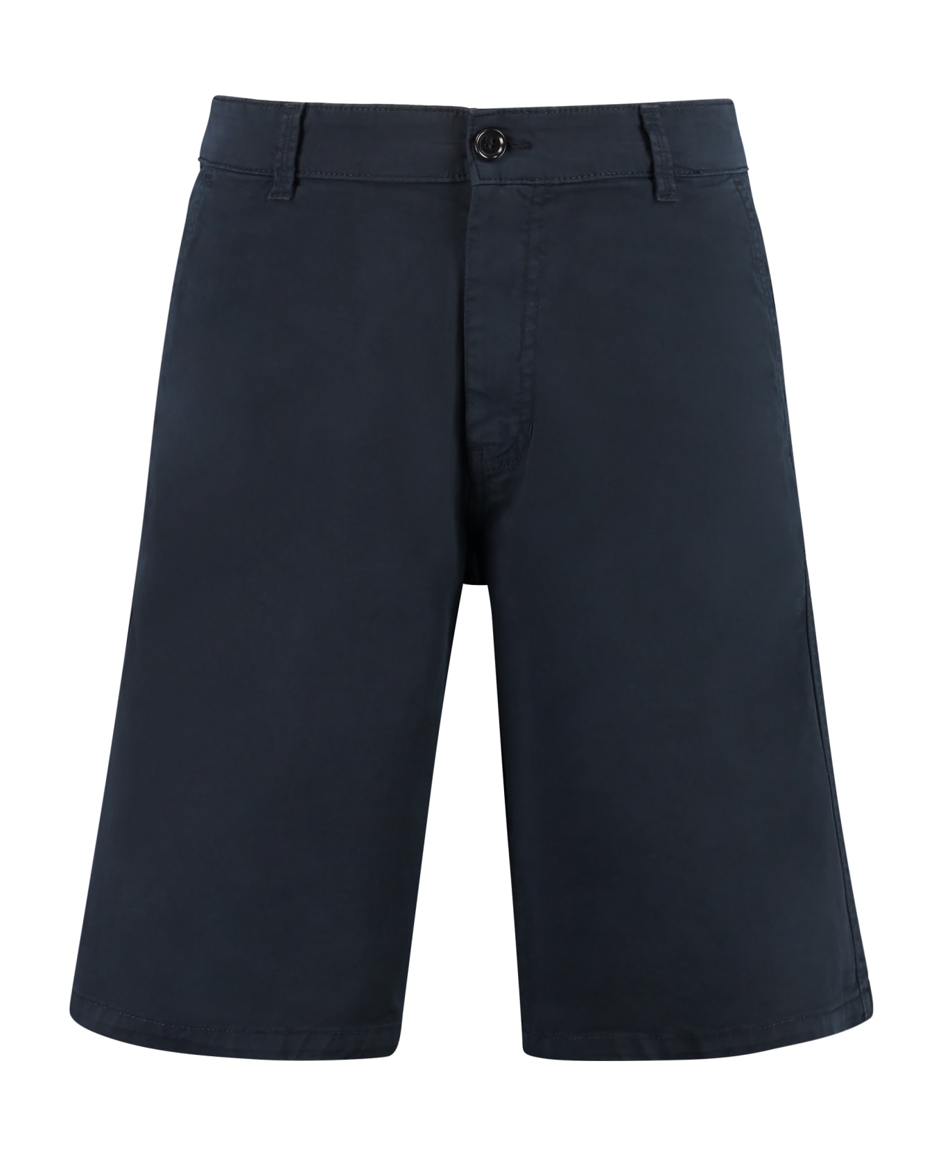 Aspesi Cotton Bermuda Shorts - blue