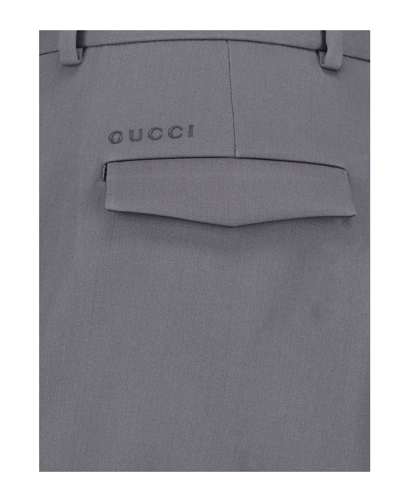 Gucci Wool Pants - Gray