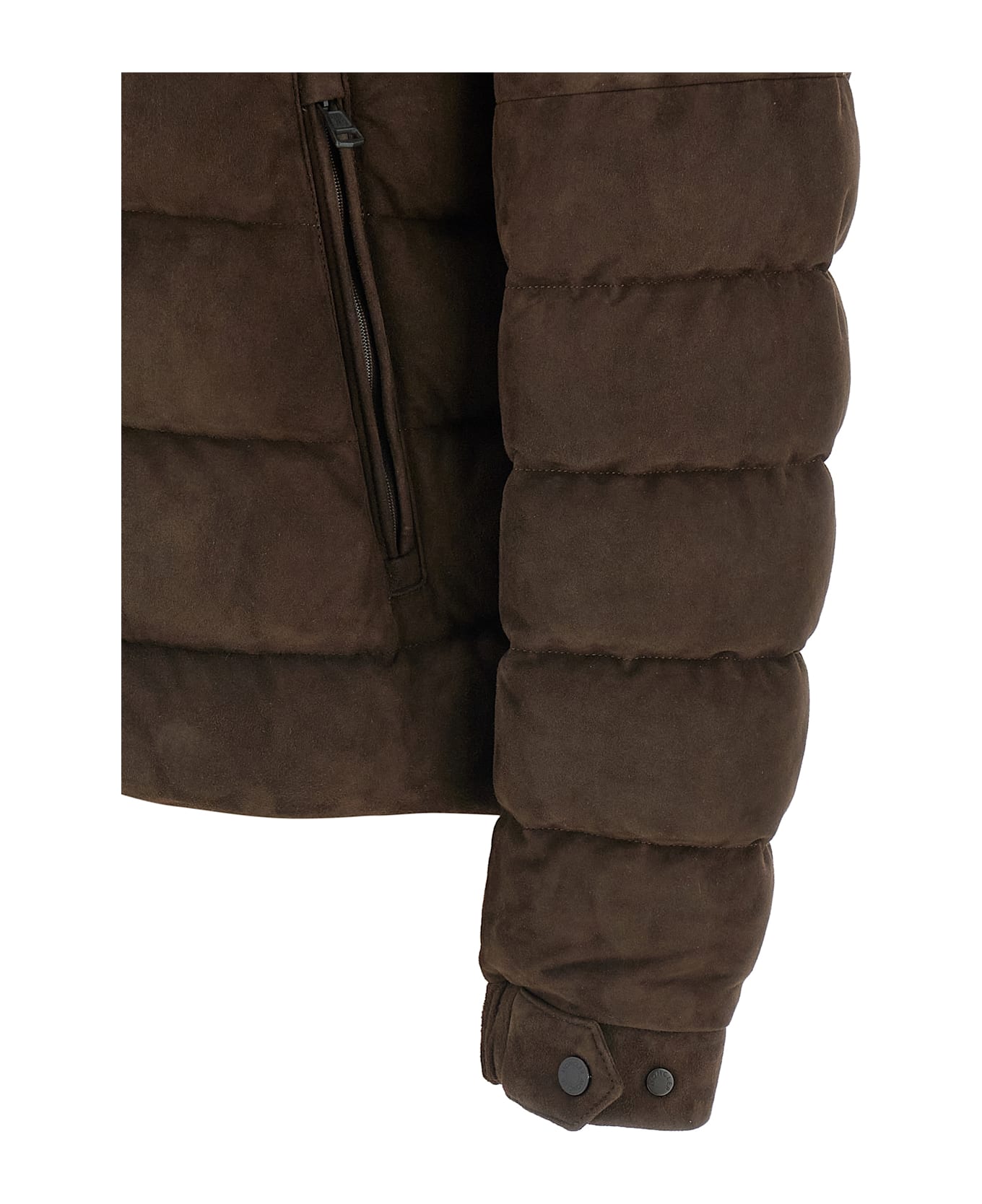 Moncler 'arneb' Down Jacket - Brown