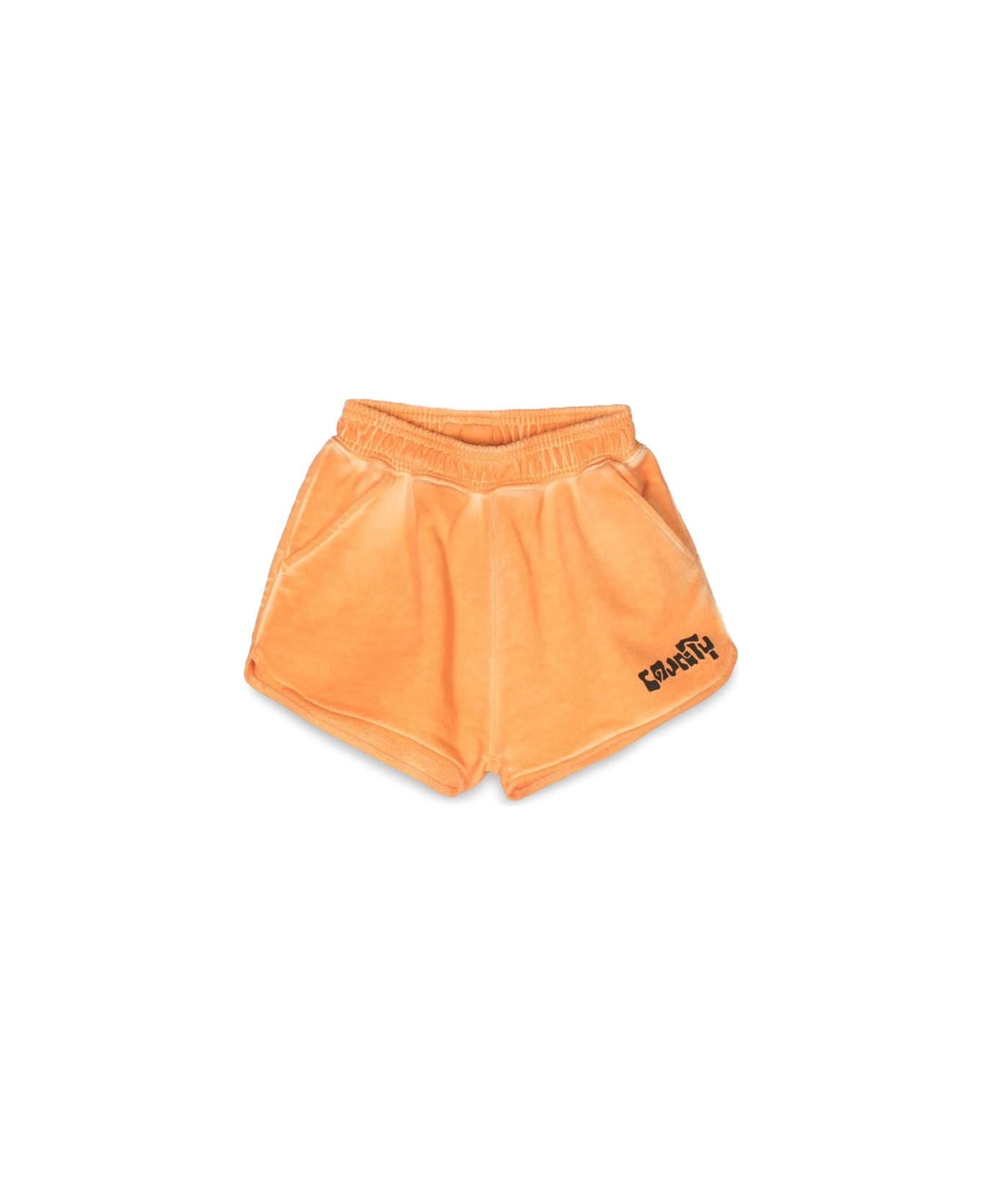 Marcelo Burlon Sweatshorts - ORANGE