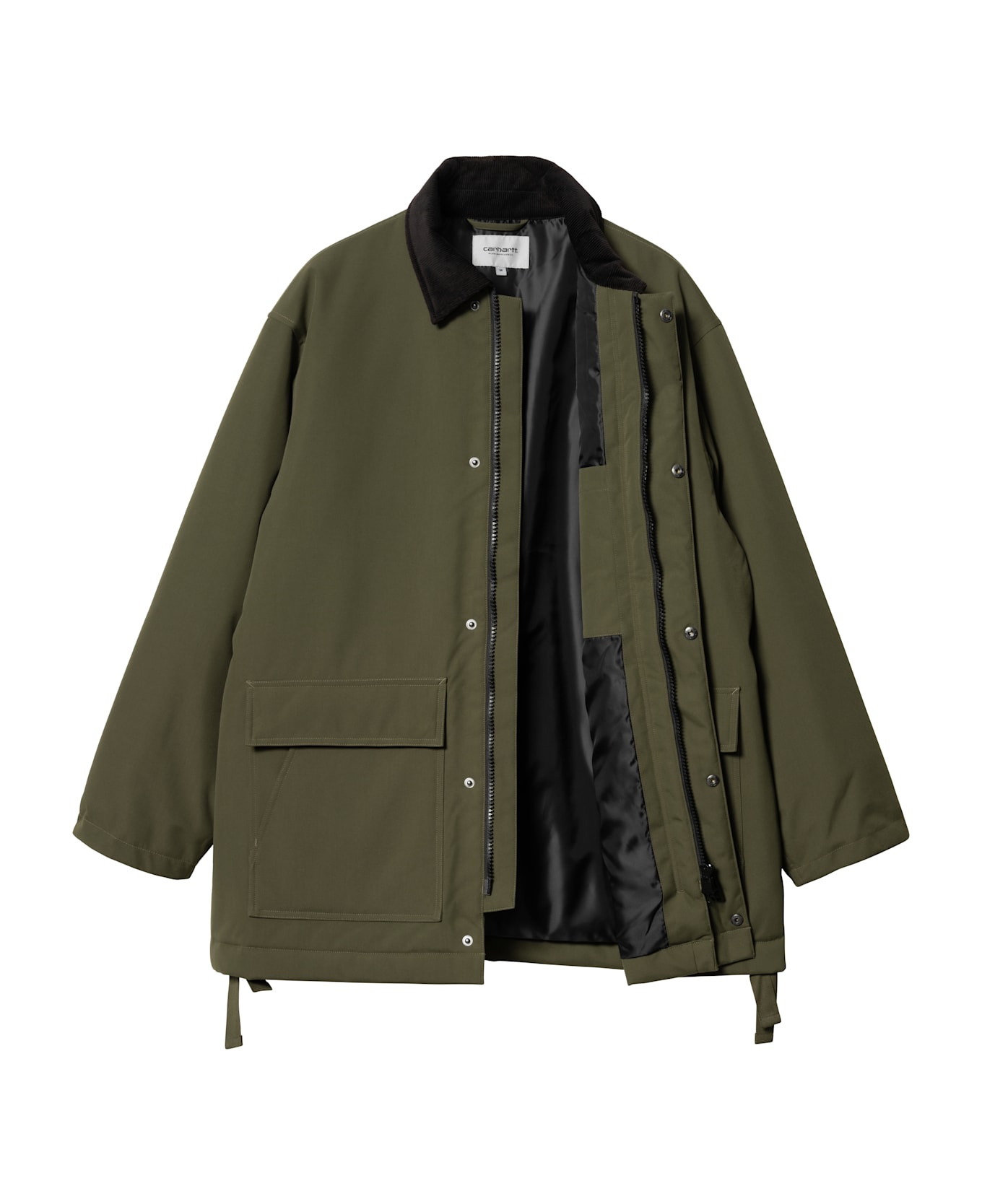 Carhartt Clarton Coat - Jbxx Office Green Black