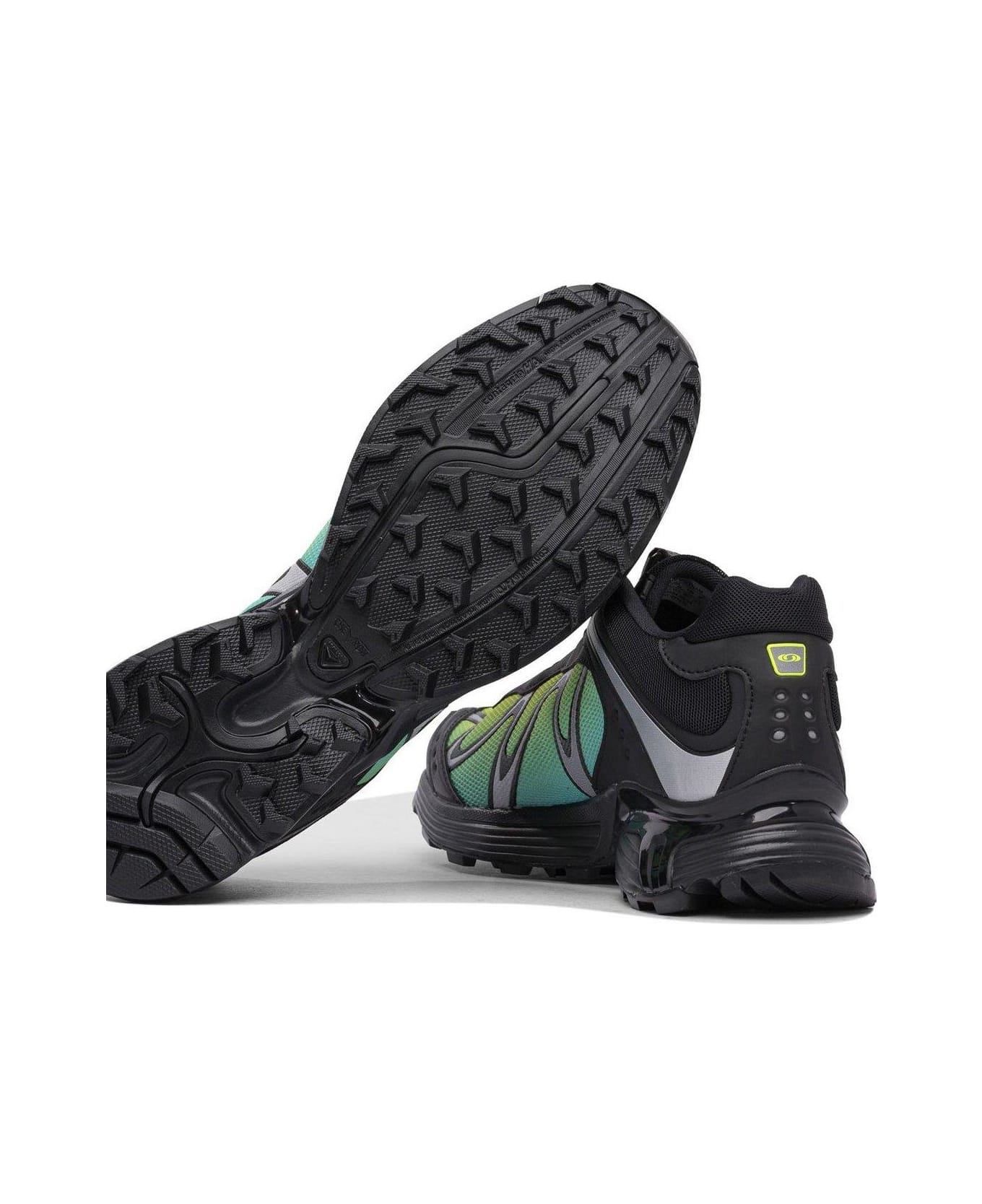 Salomon Xt-whisper Panelled Sneakers - Black