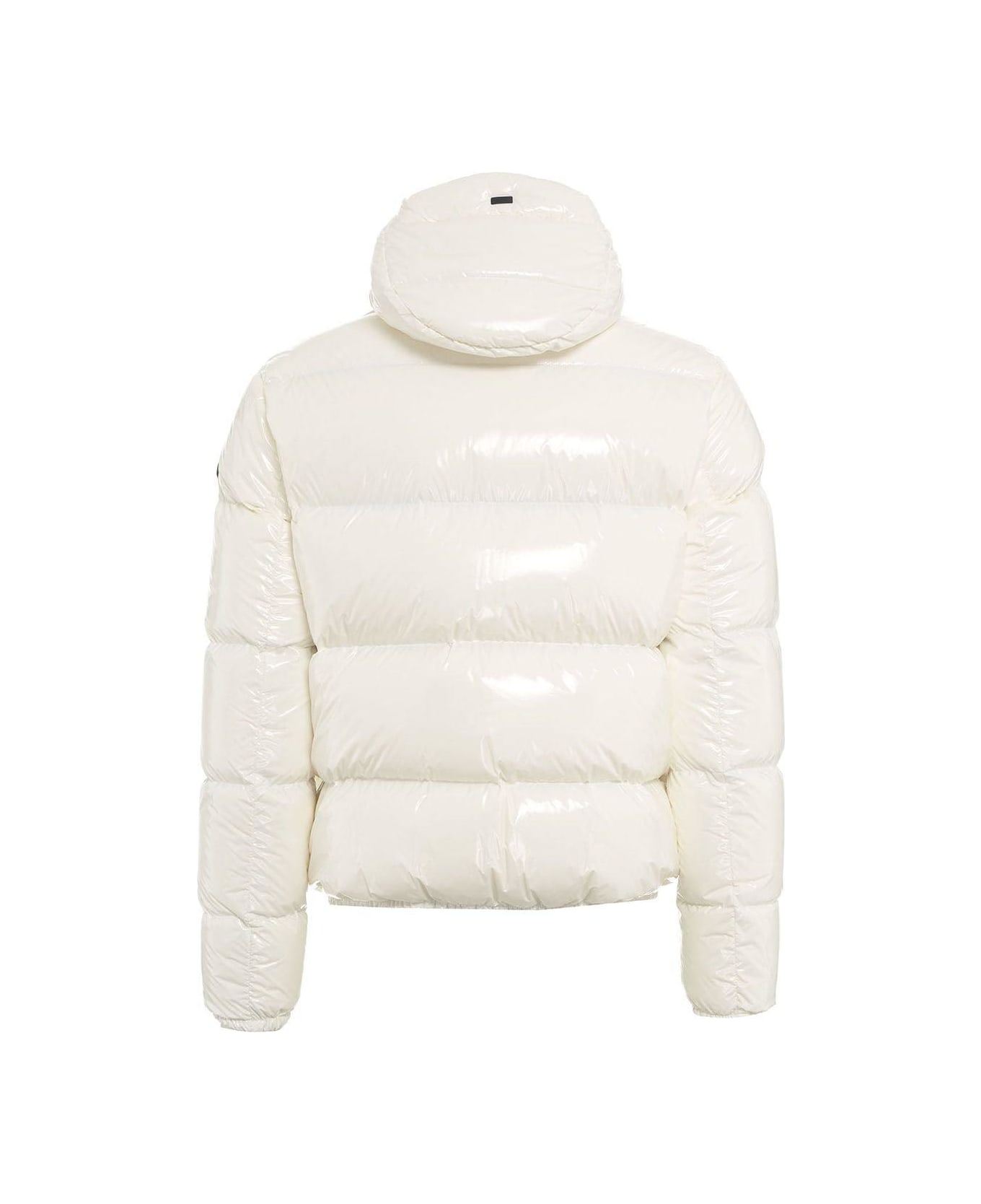Herno Zip-up Hooded Jacket - Bianco