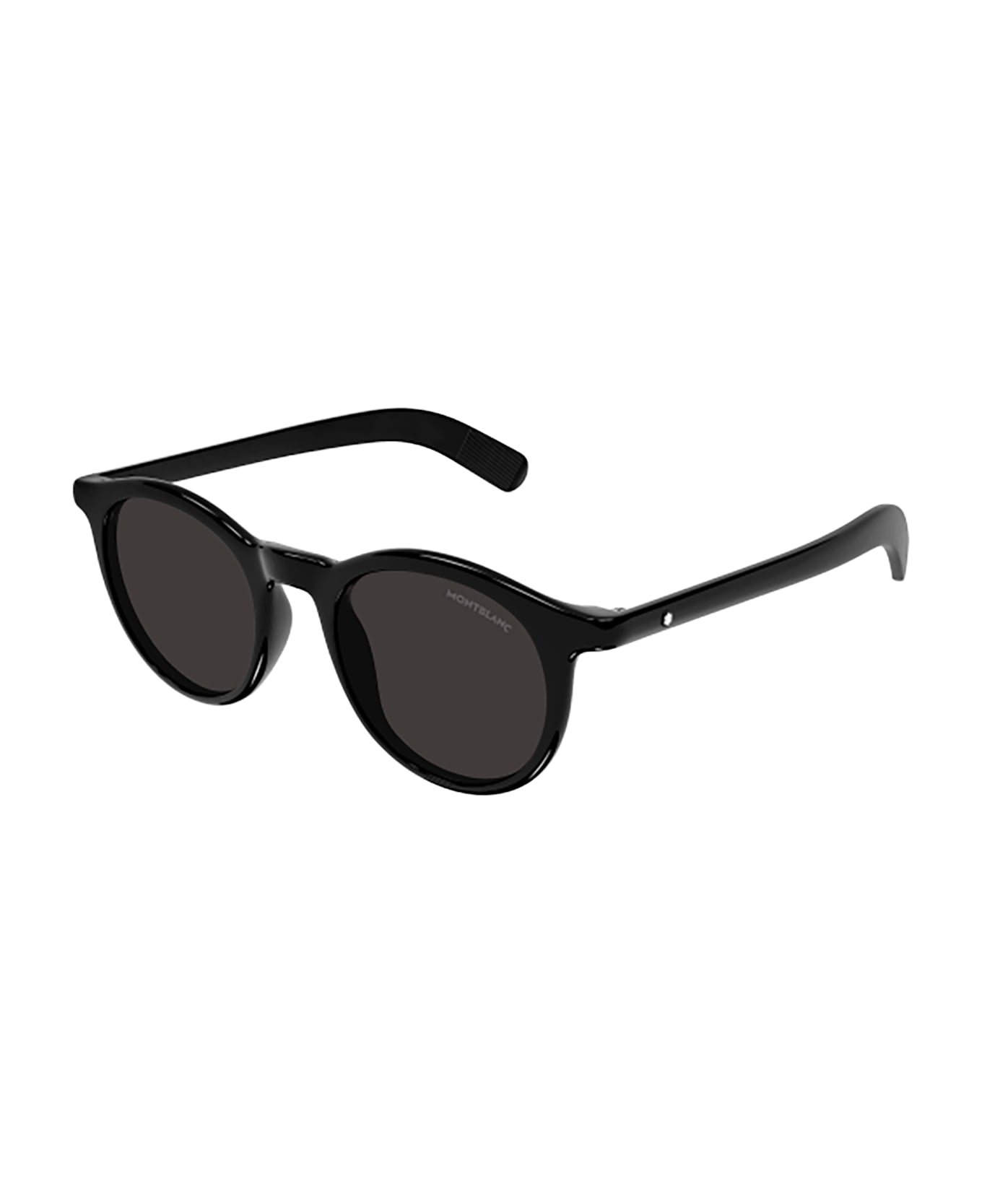 Montblanc MB0453S Sunglasses - Gold Gold Grey