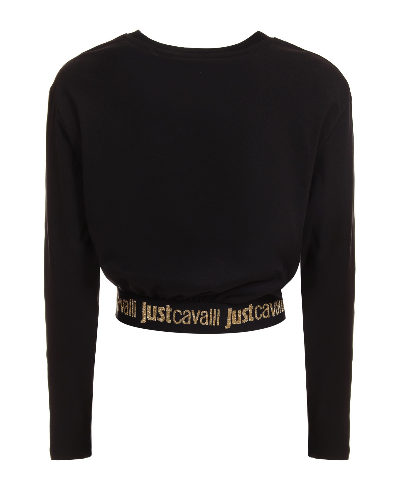 Just Cavalli Women's Crop Top - Black