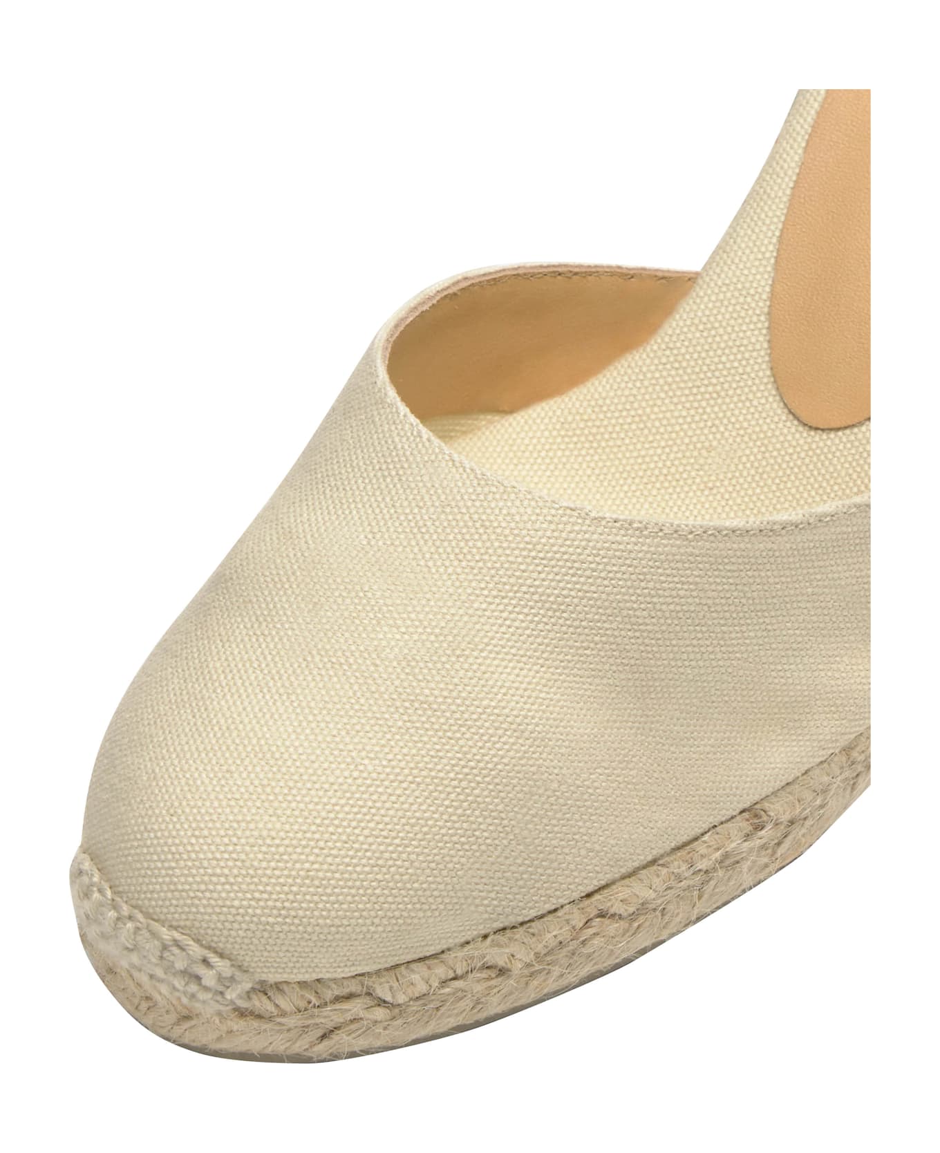 Castañer Carina Wedges - White