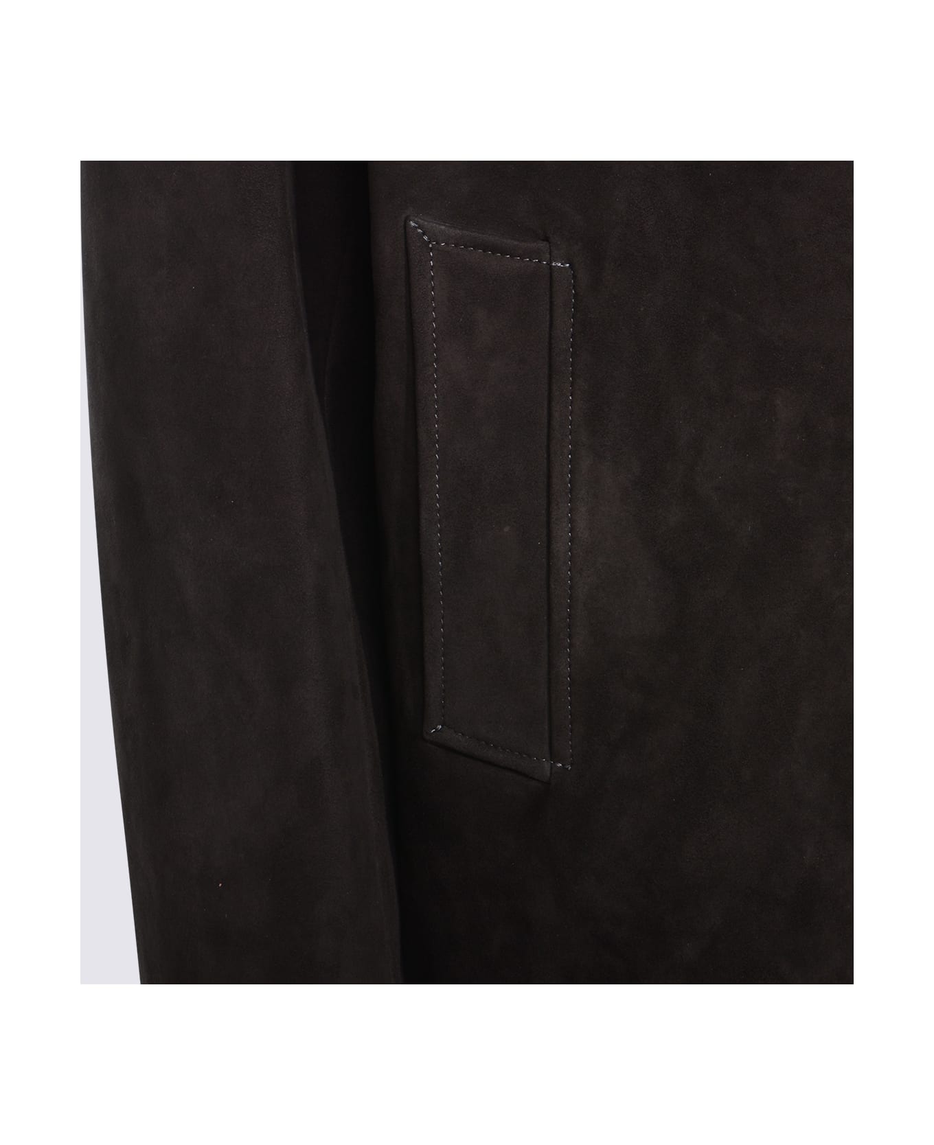 Salvatore Santoro Brown Leather Jacket