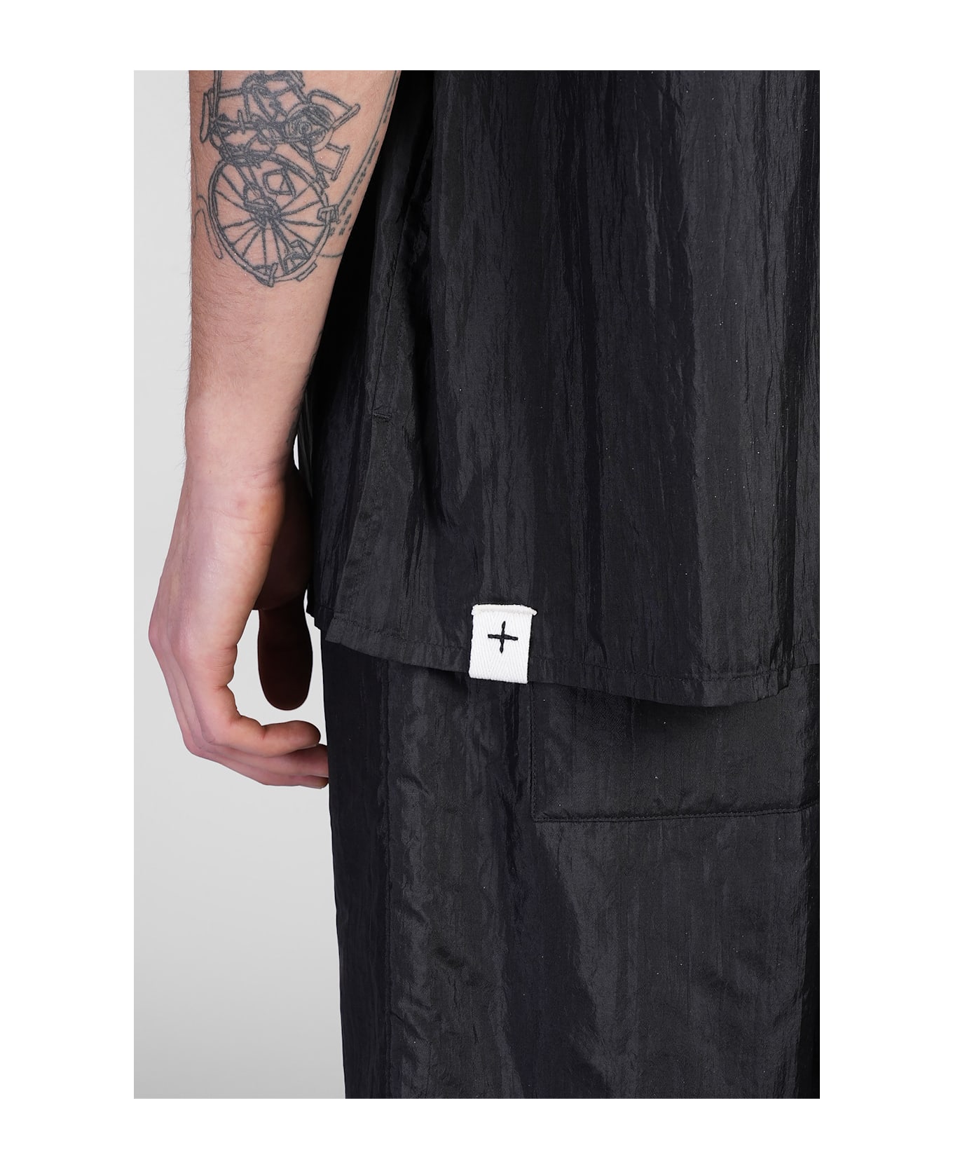 Jil Sander Shirt 165 Shirt In Black Polyamide - black