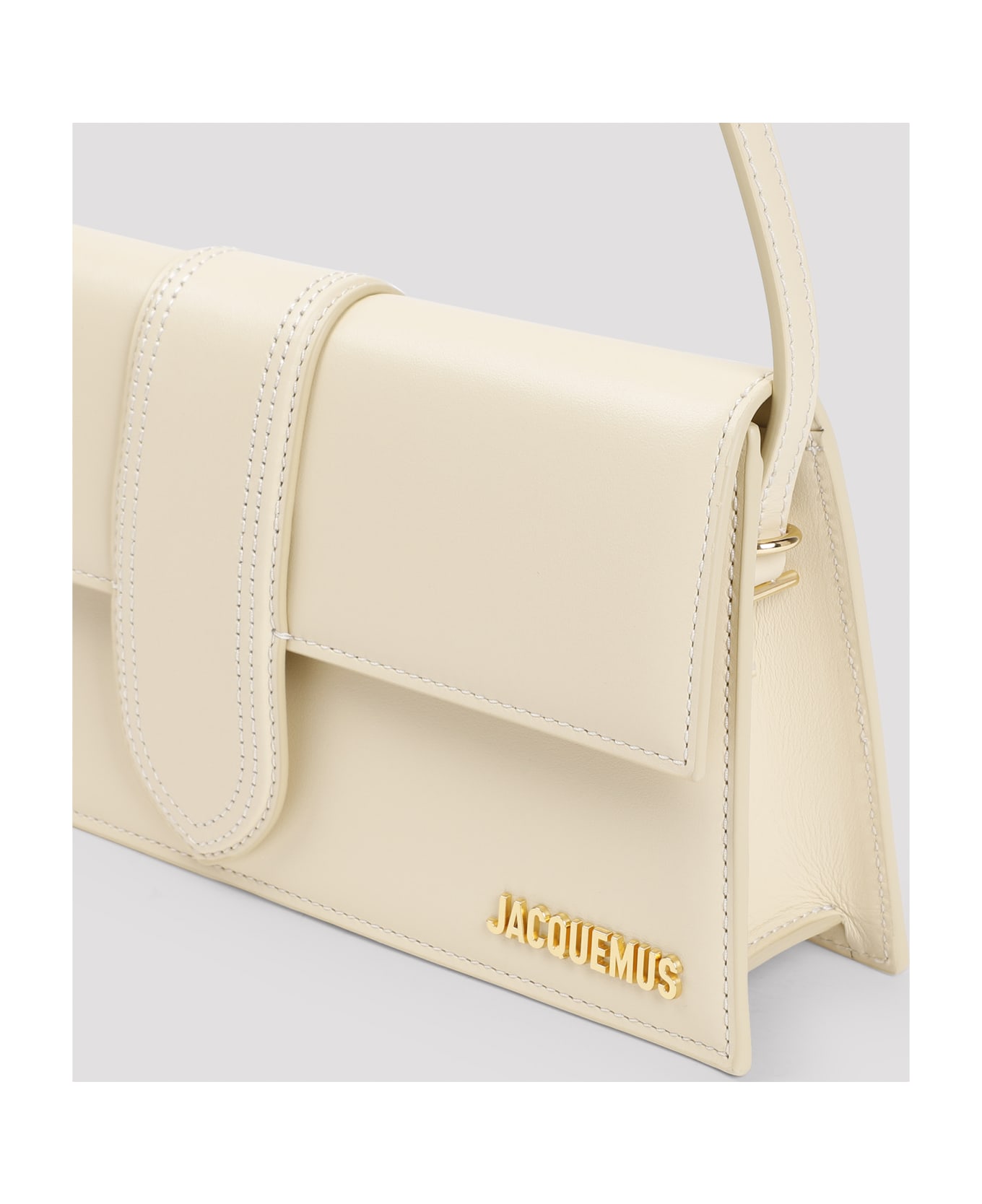 Jacquemus Le Bambino Leather Shoulder Bag - Ivory