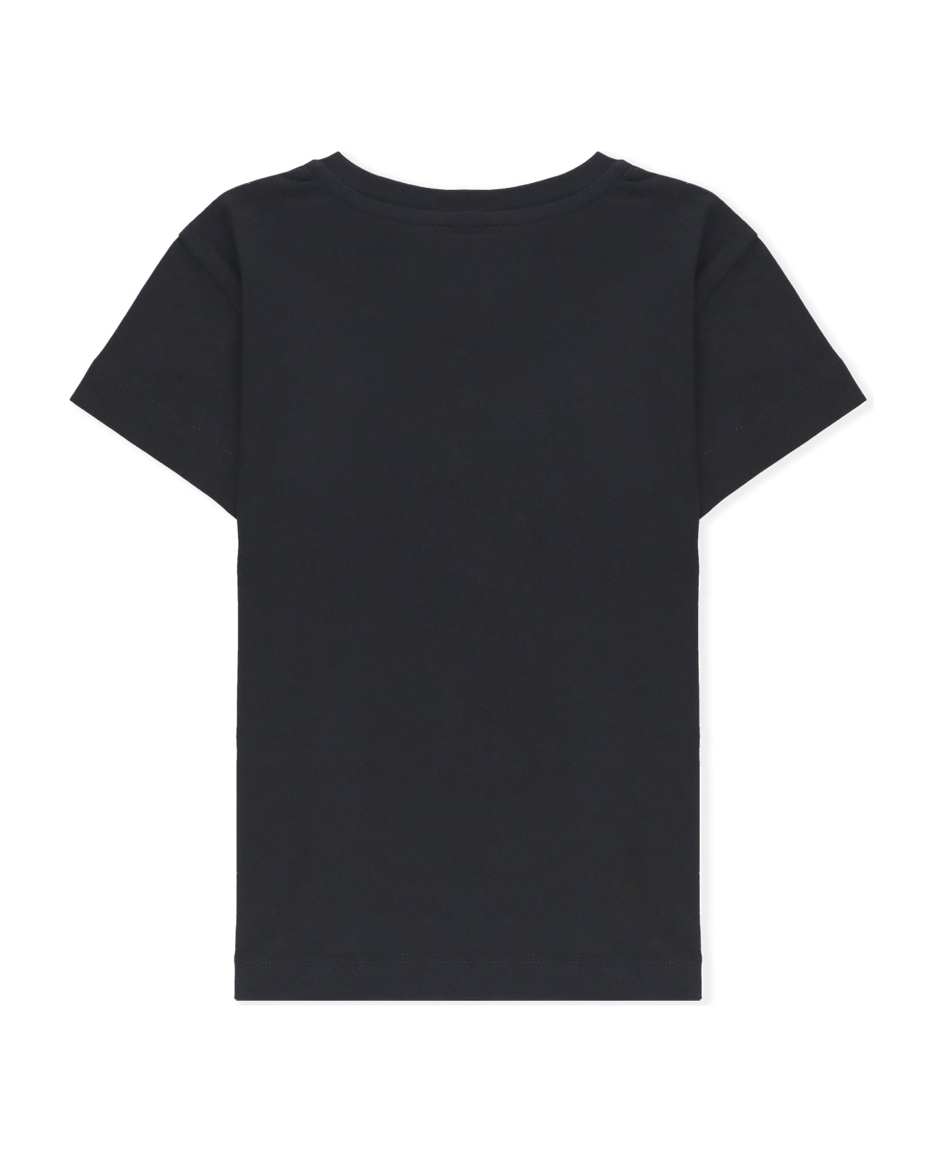 Givenchy T-shirt With Strass Logo - Black