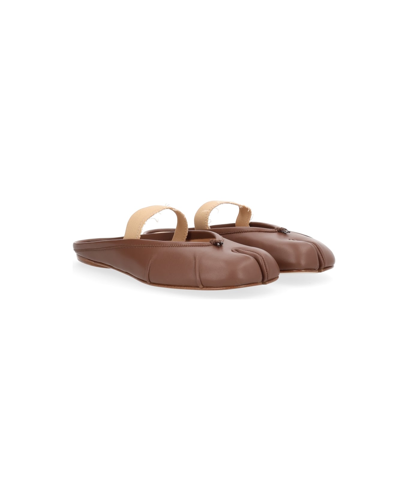 Maison Margiela "mule Tabi" Shoe - BROWN