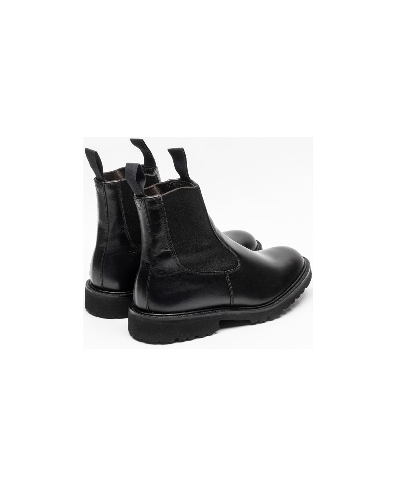Tricker's Black Olivvia Calf Chelsea Boots - Nero