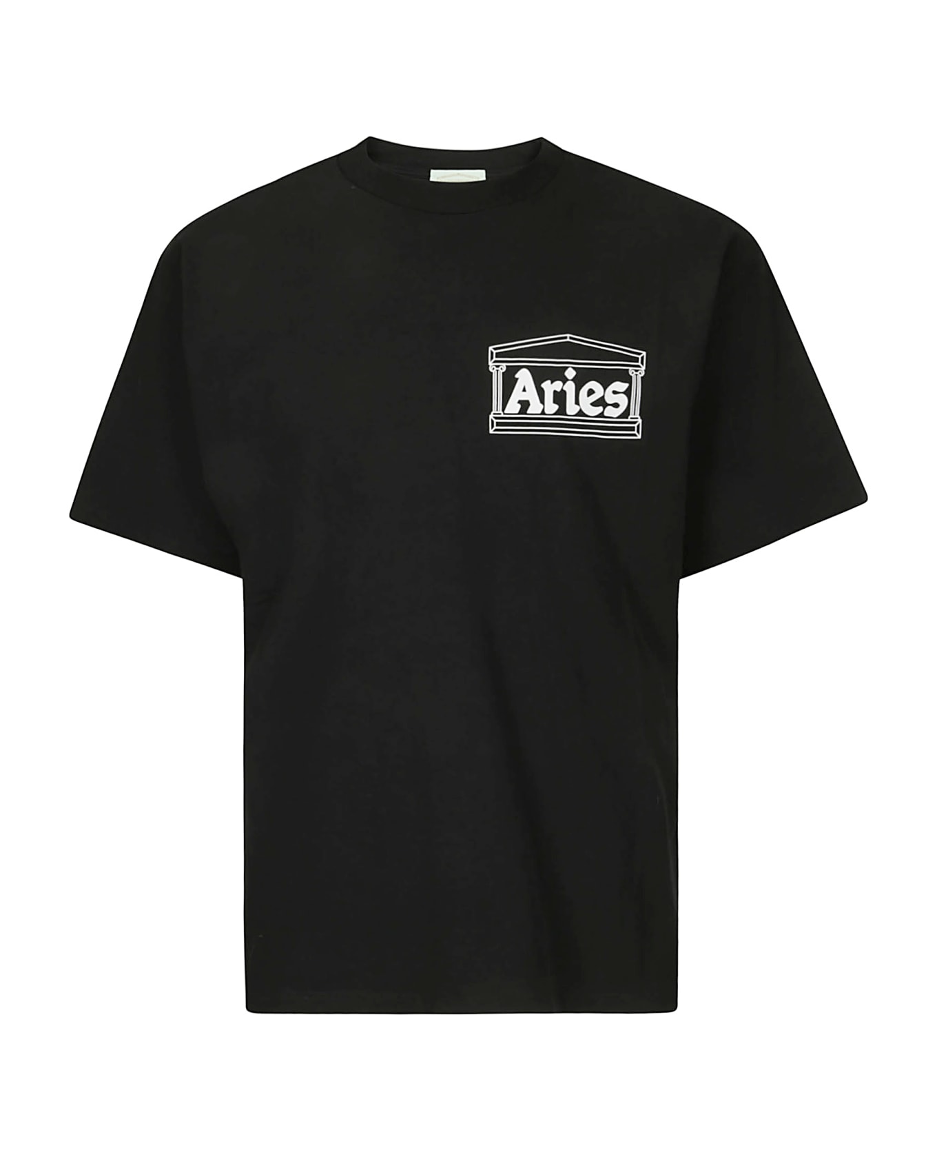 Aries Temple Ss Tee - BLACK