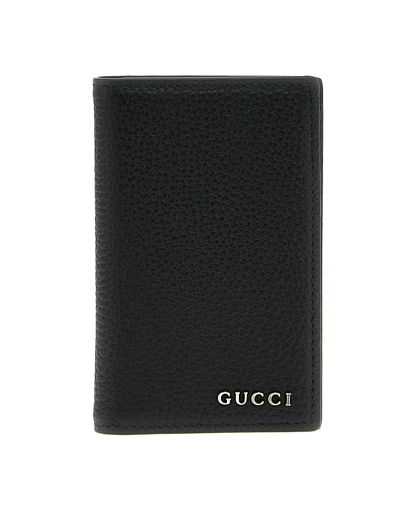 Gucci Logo Continental Card Holder - Black