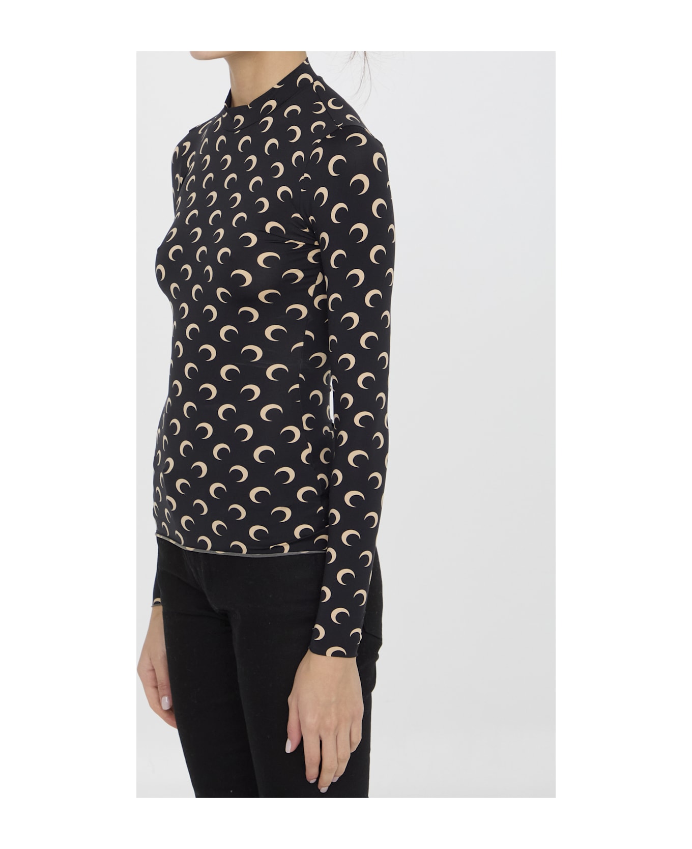 Marine Serre Moon Printed Top - PINK