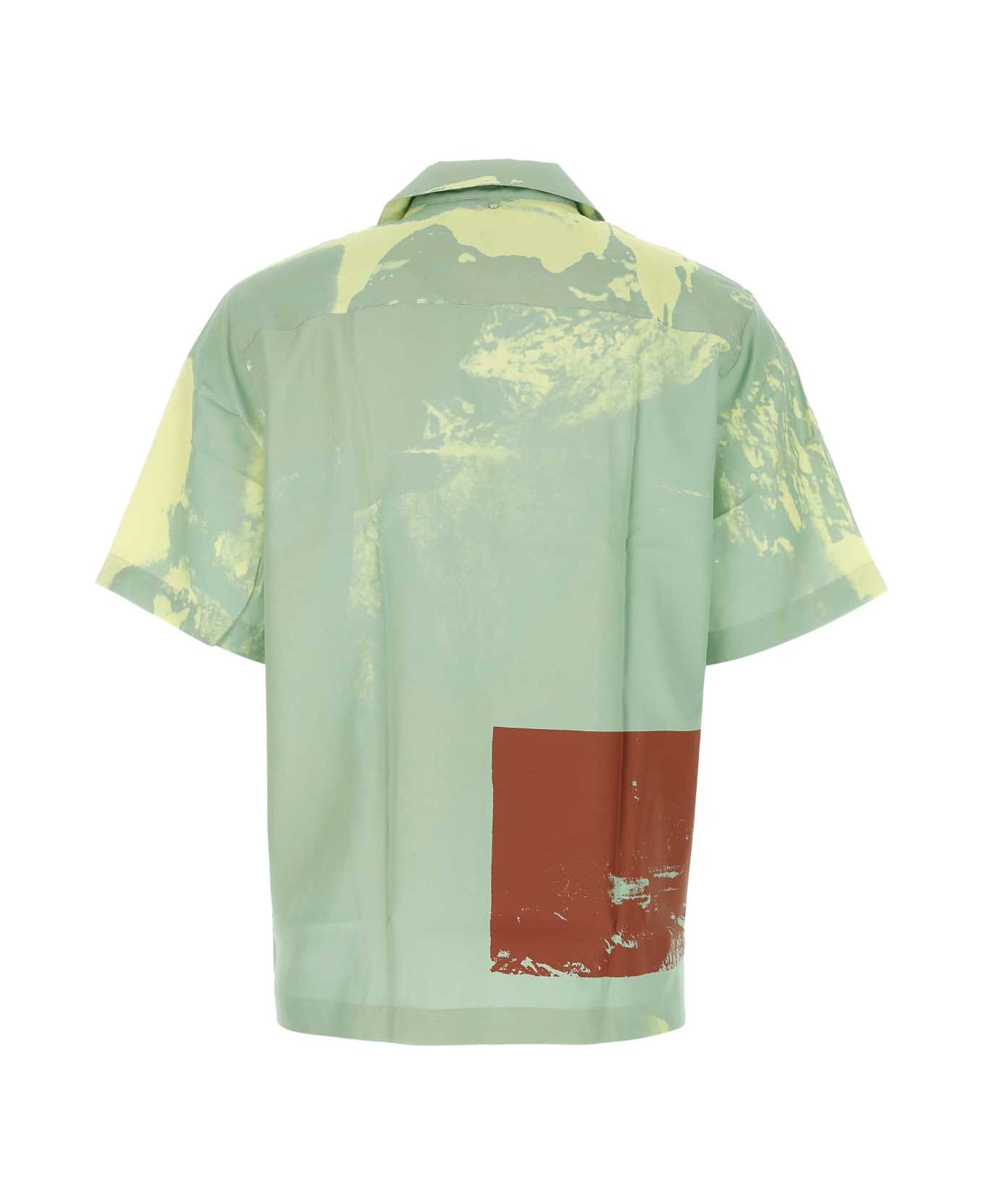 OAMC Printed Viscose Oversize Shirt - Multicolor
