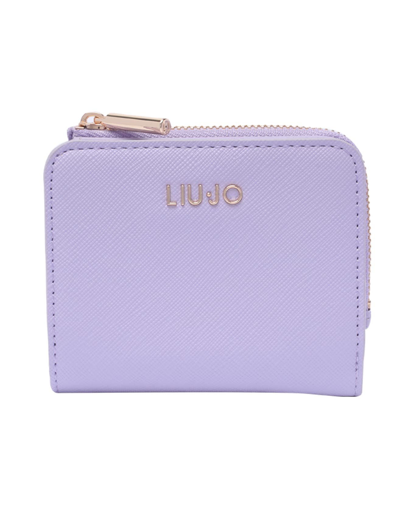 Liu-Jo Logo Credit Card Case - Purple