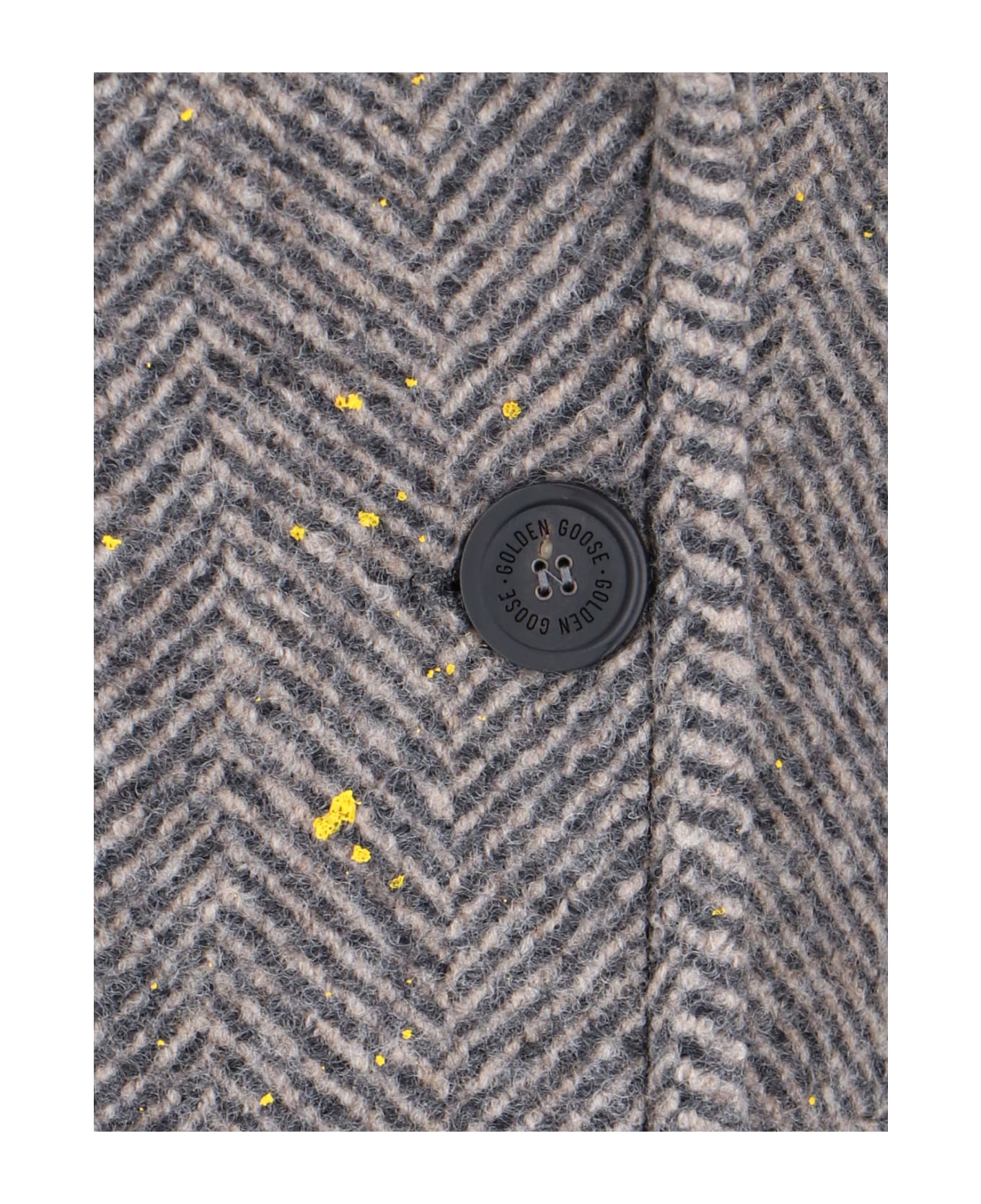 Golden Goose Berhen Double-breasted Coat - Brown