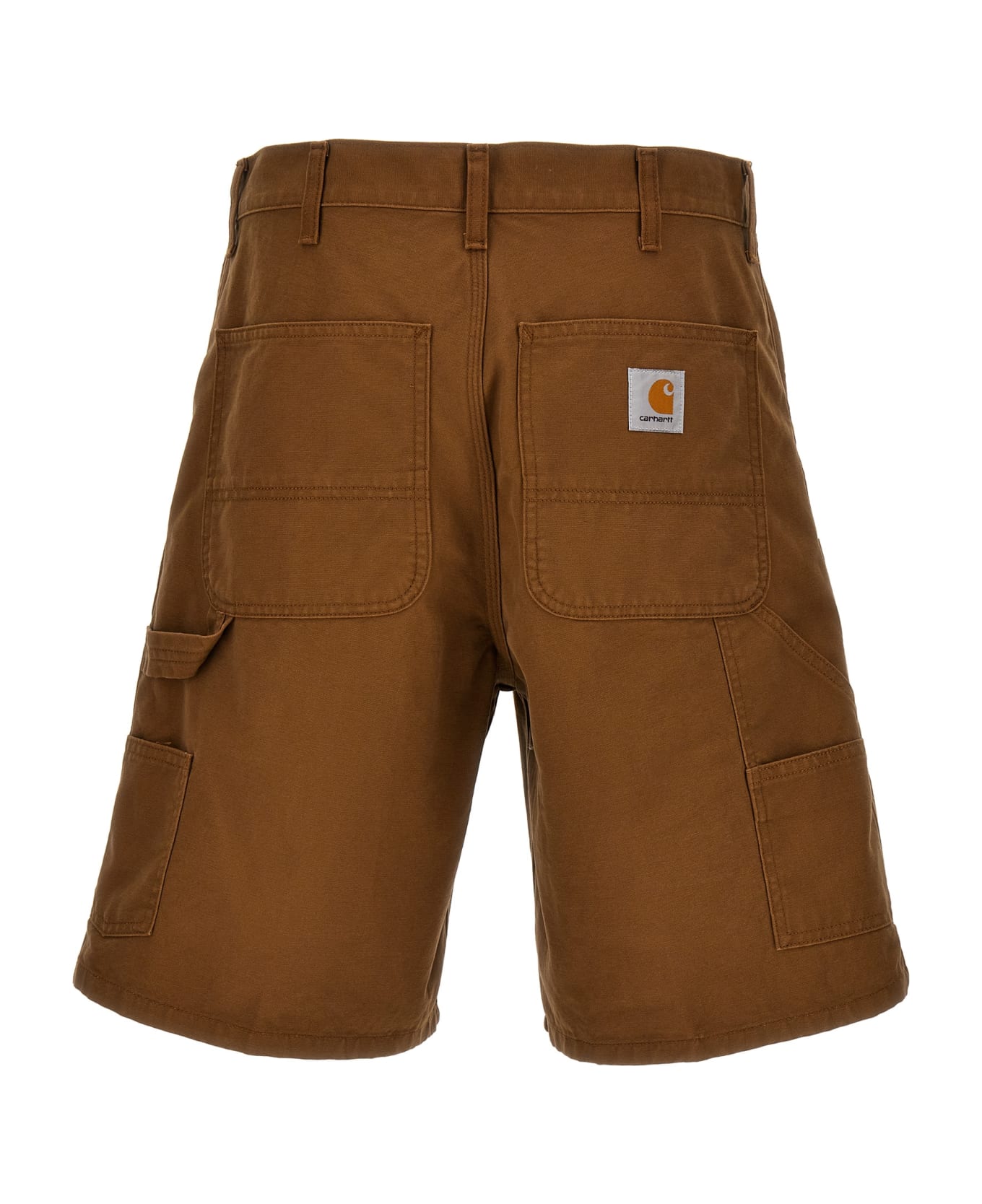 Carhartt 'double Knee' Bermuda Shorts - Brown