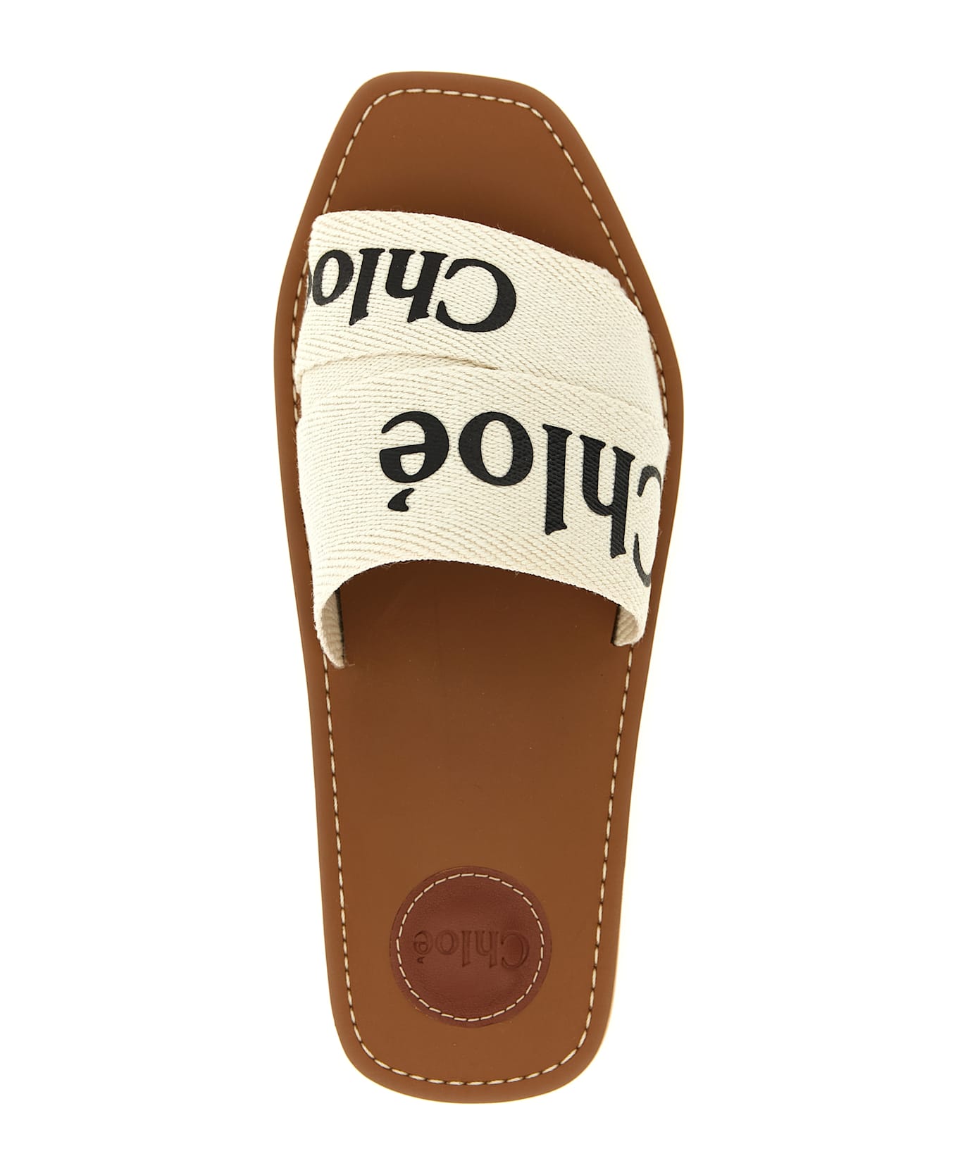 Chloé 'woody' Sandals - White