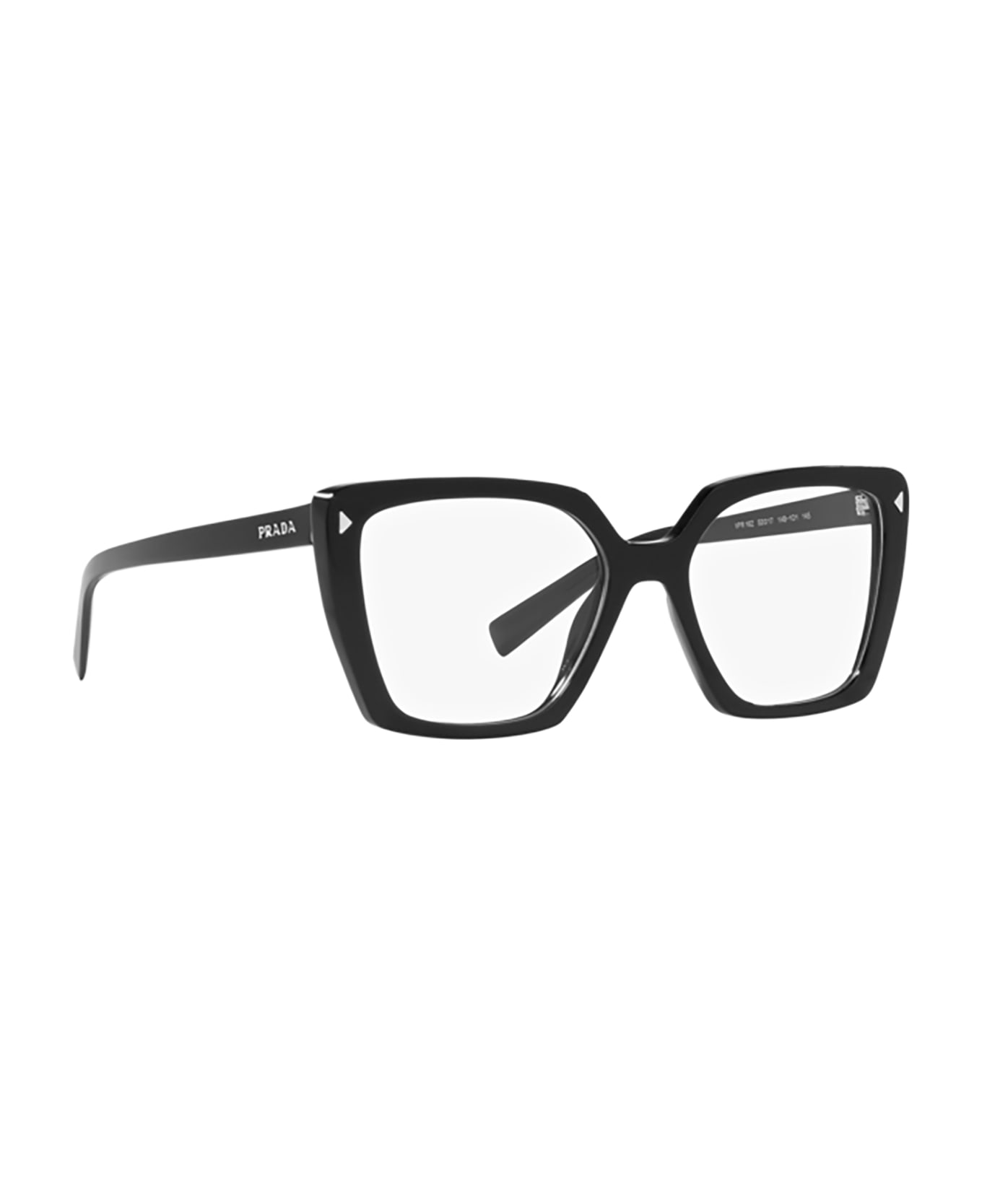 Prada Eyewear Pr 16zv Black Glasses - Black