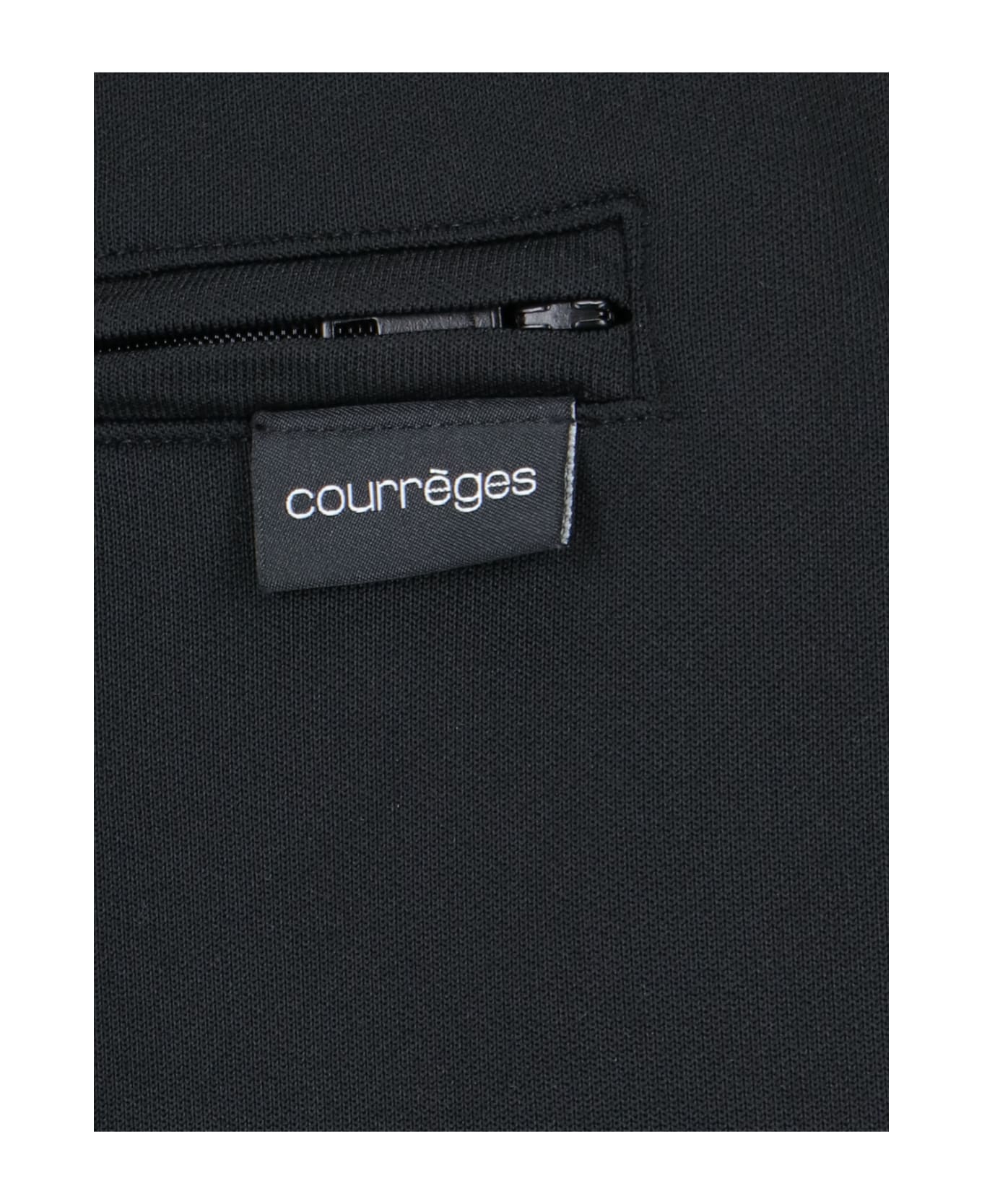 Courrèges Logo Track Pants - Black  