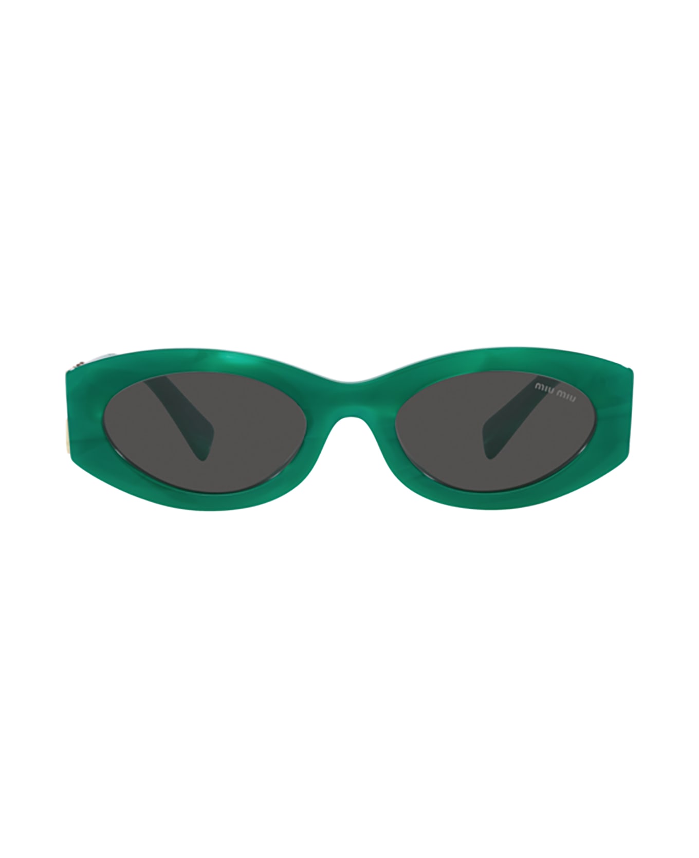 Miu Miu Eyewear Mu 11ws Green Sunglasses - Green サングラス