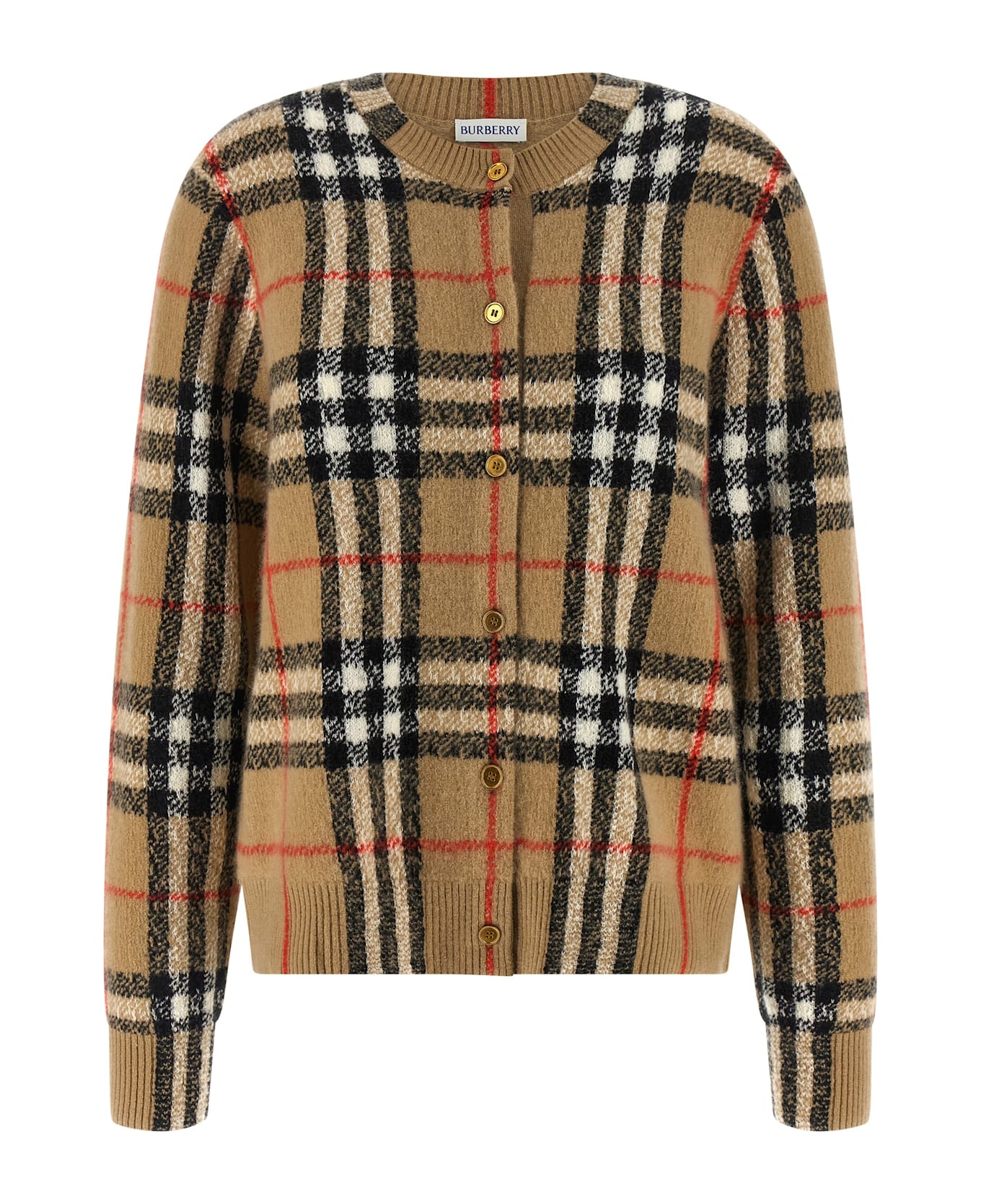 Burberry 
clara
 Cardigan - BROWN