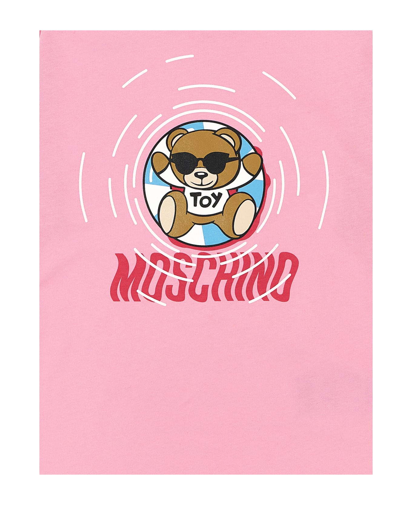 Moschino Logo Print T-shirt - Pink Tシャツ＆ポロシャツ