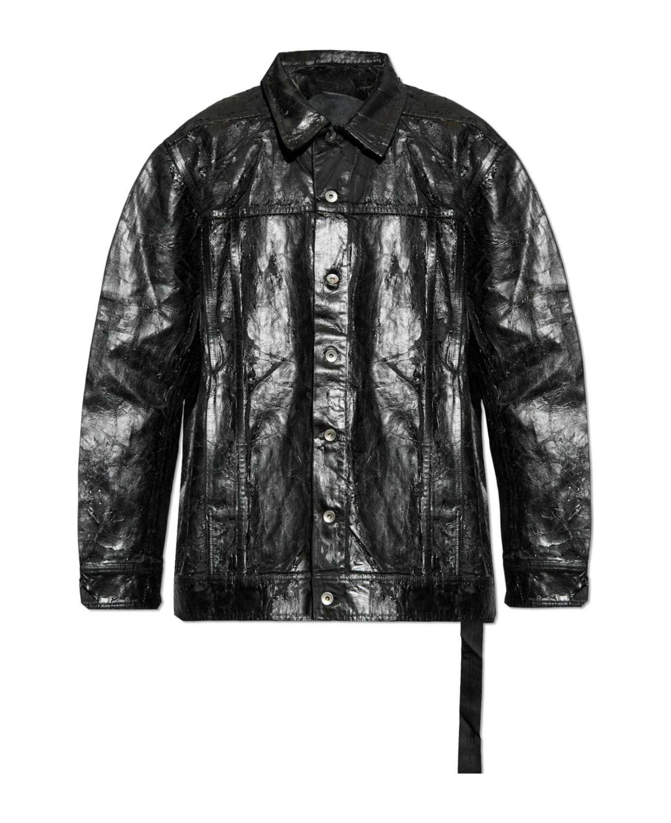 DRKSHDW Rick Owens Jacket Jumbo Worker In Oversize Style - Nero