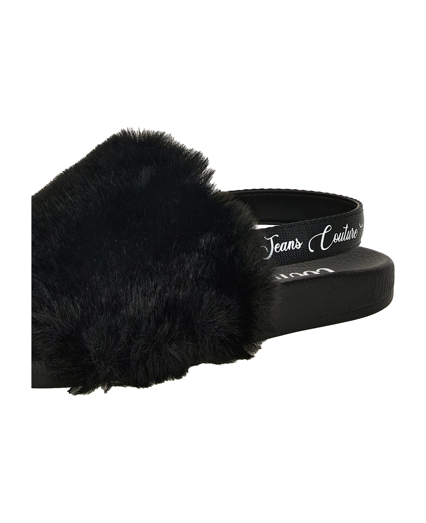 Versace Jeans Couture Slides - Black