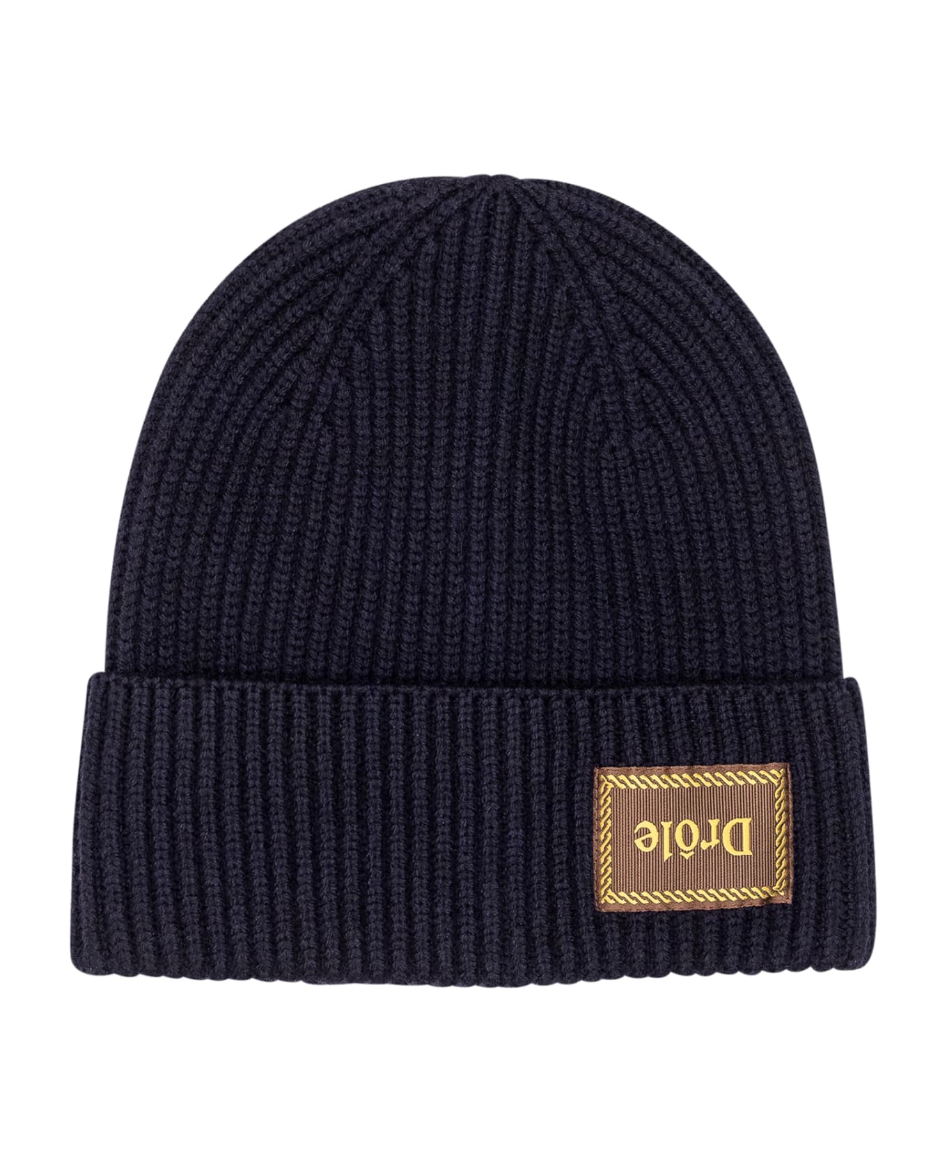 Drôle de Monsieur Beanie With Logo - NAVY