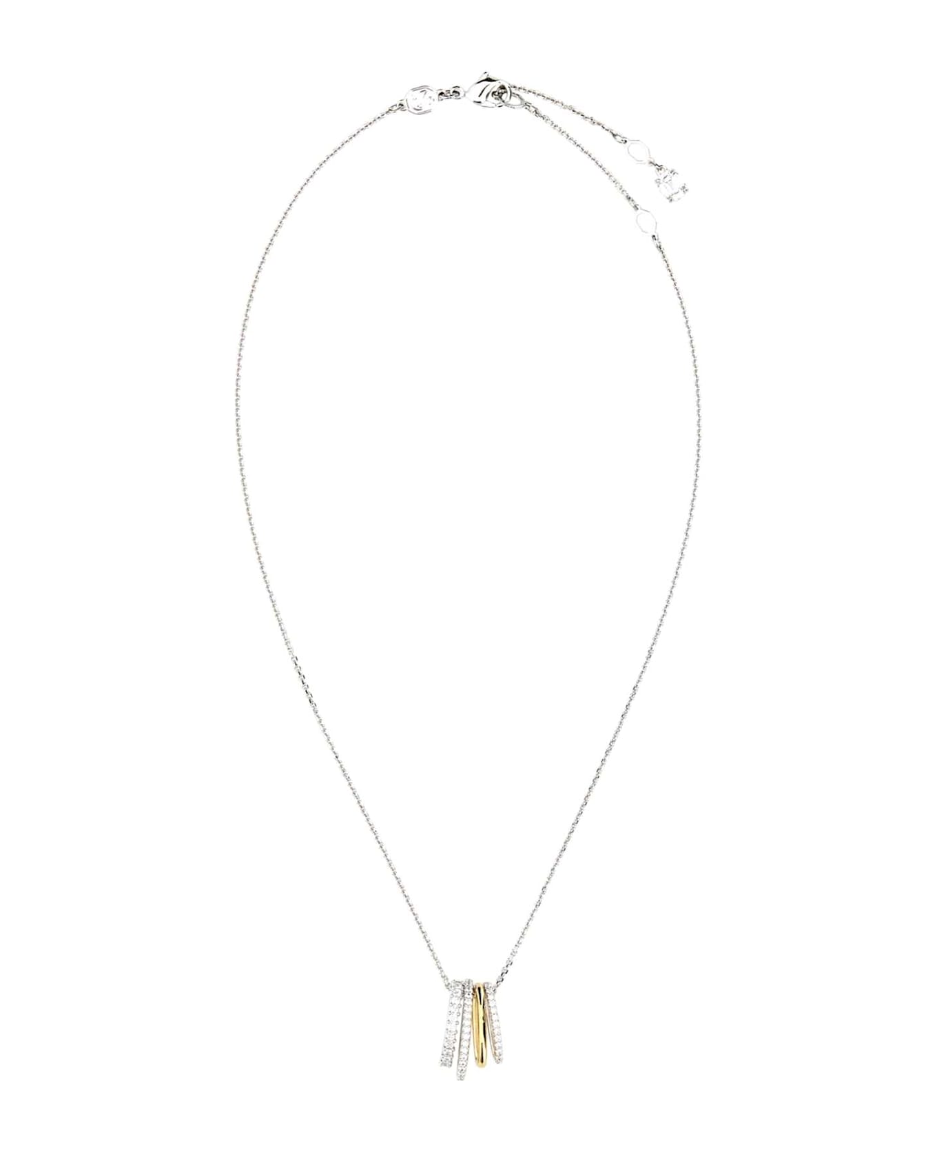 Swarovski Silver Metal Hyperbola Necklace - 000