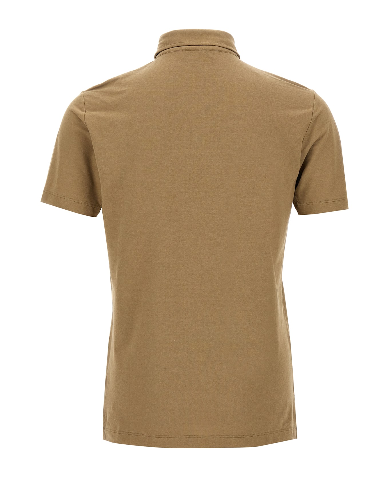 Zanone 
ice Cotton
 Polo Shirt - Brown