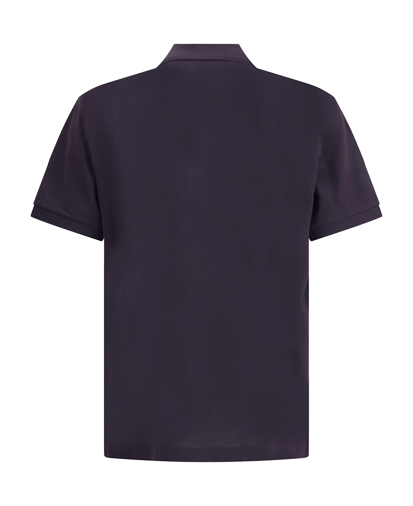Moncler Polo Shirt With Logo Patch