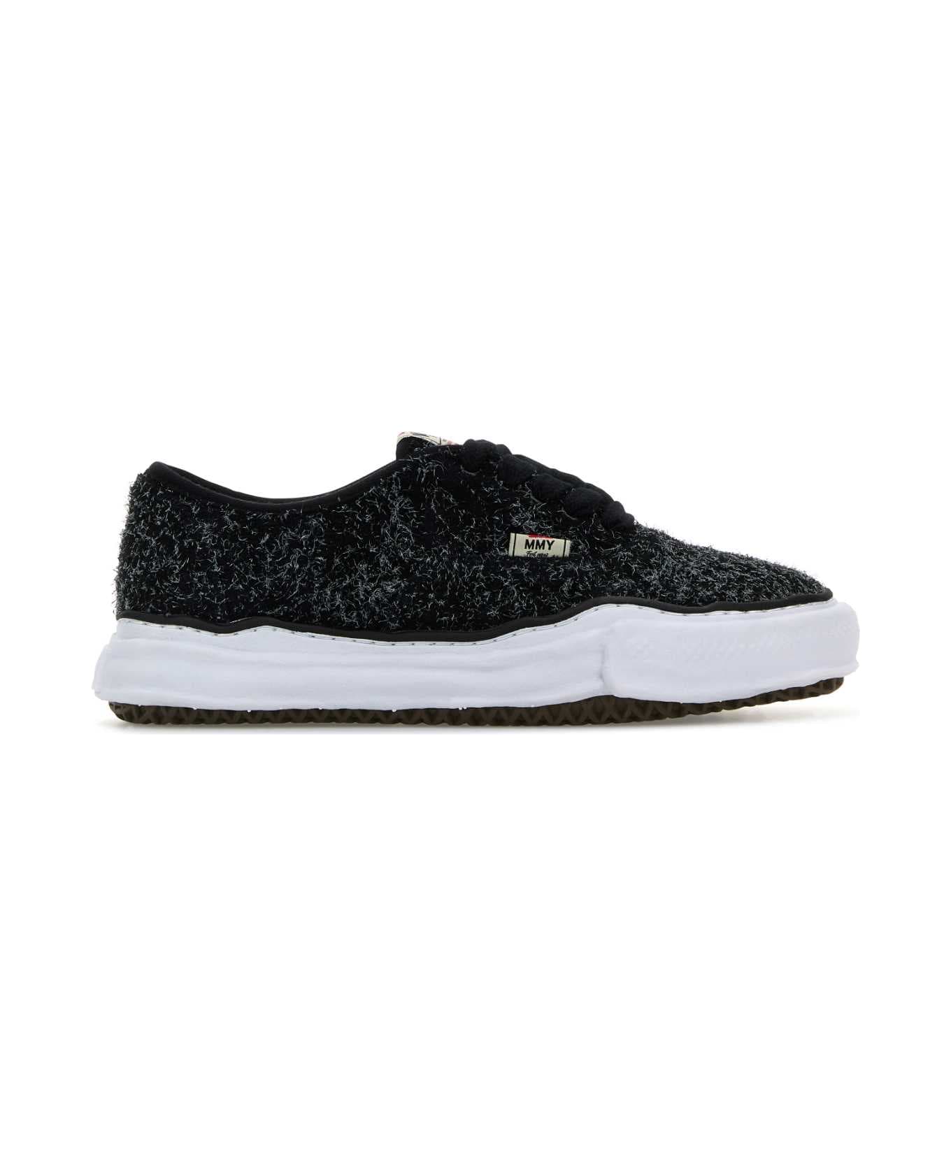 Mihara Yasuhiro Black Fabric Sneaker - BLACK