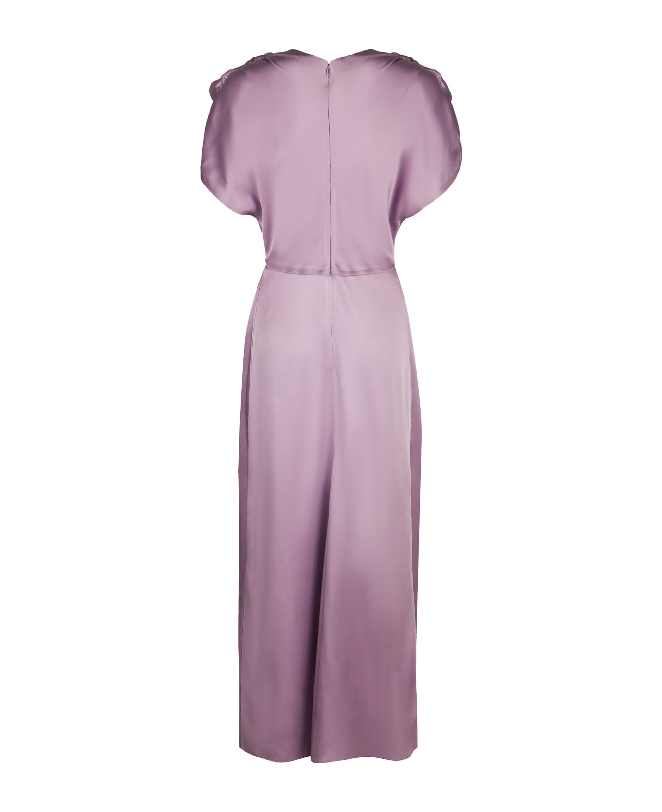 Victoria Beckham Satin Dress - Lilac